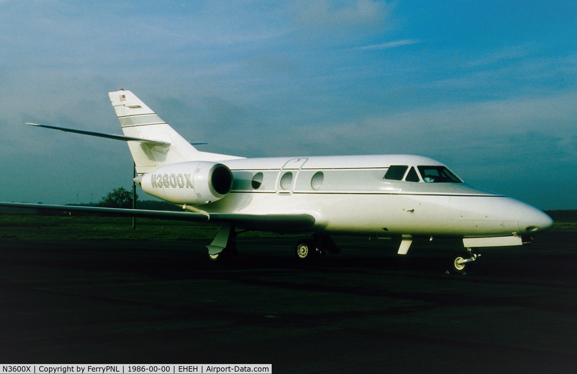 N3600X, 1976 Dassault Falcon 10 C/N 88, Xerox Da10