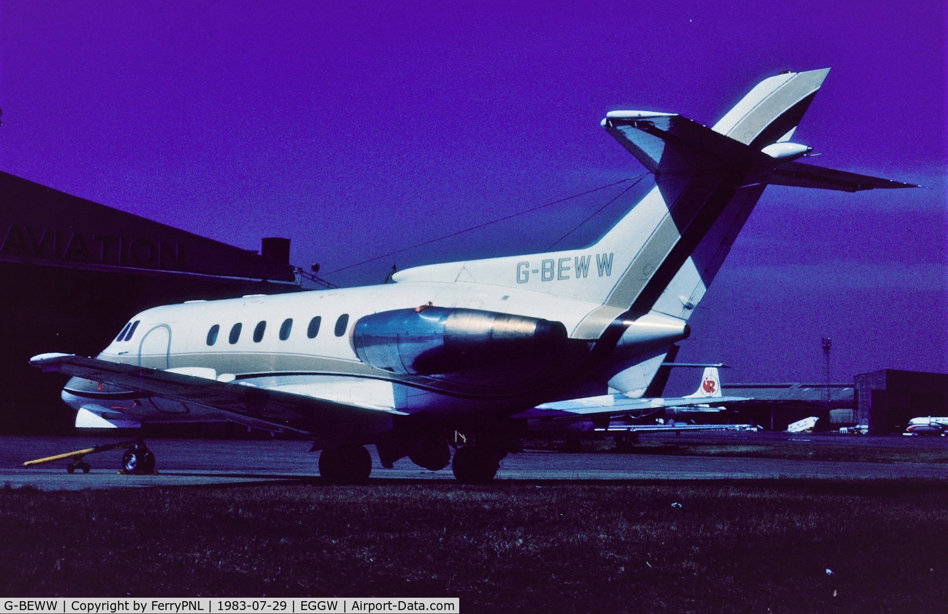 G-BEWW, 1972 Hawker Siddeley HS.125 Series 600B/3 C/N 256001, McAlpine HS125