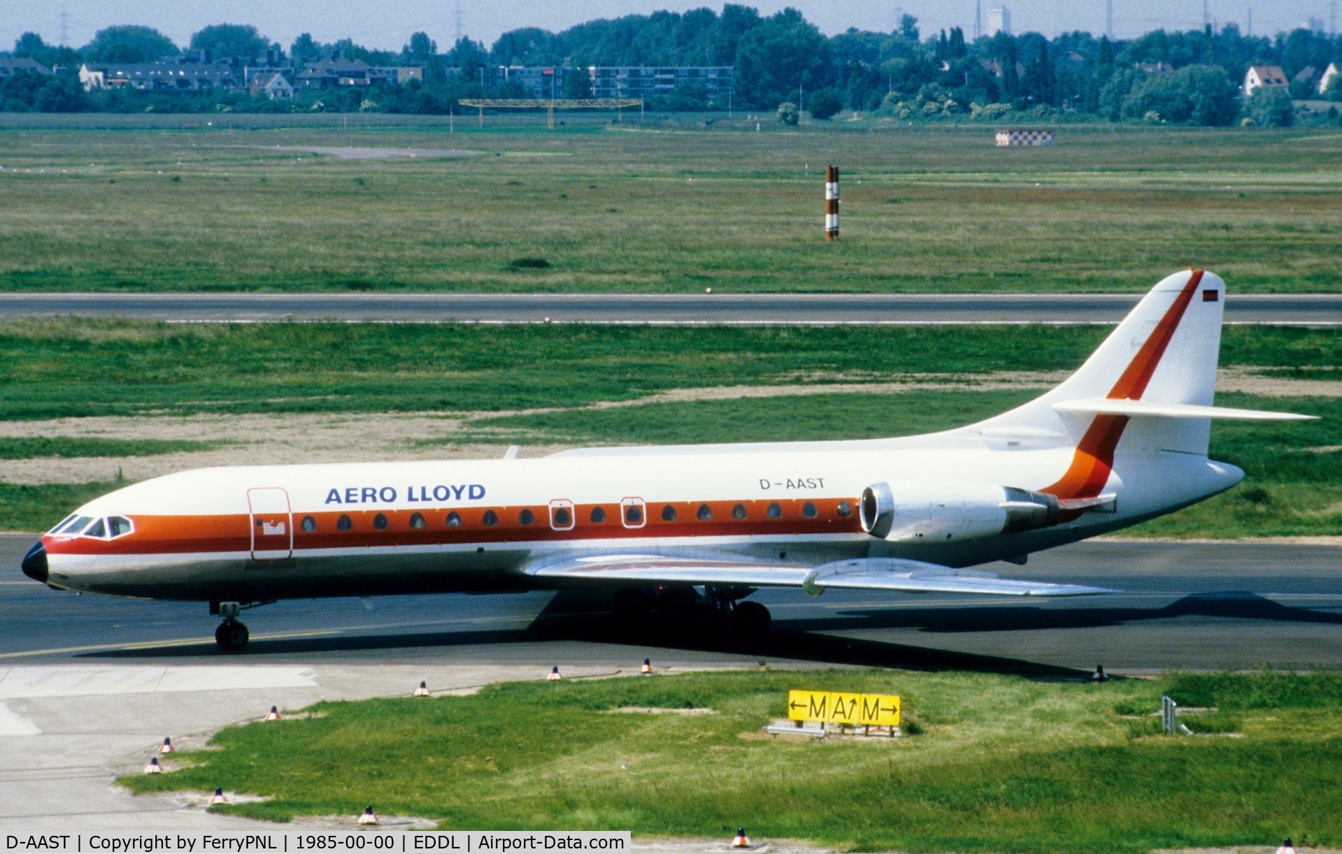 D-AAST, 1967 Sud Aviation SE-210 Caravelle 10R C/N 230, Arrival of Aero Lloyd SE210
