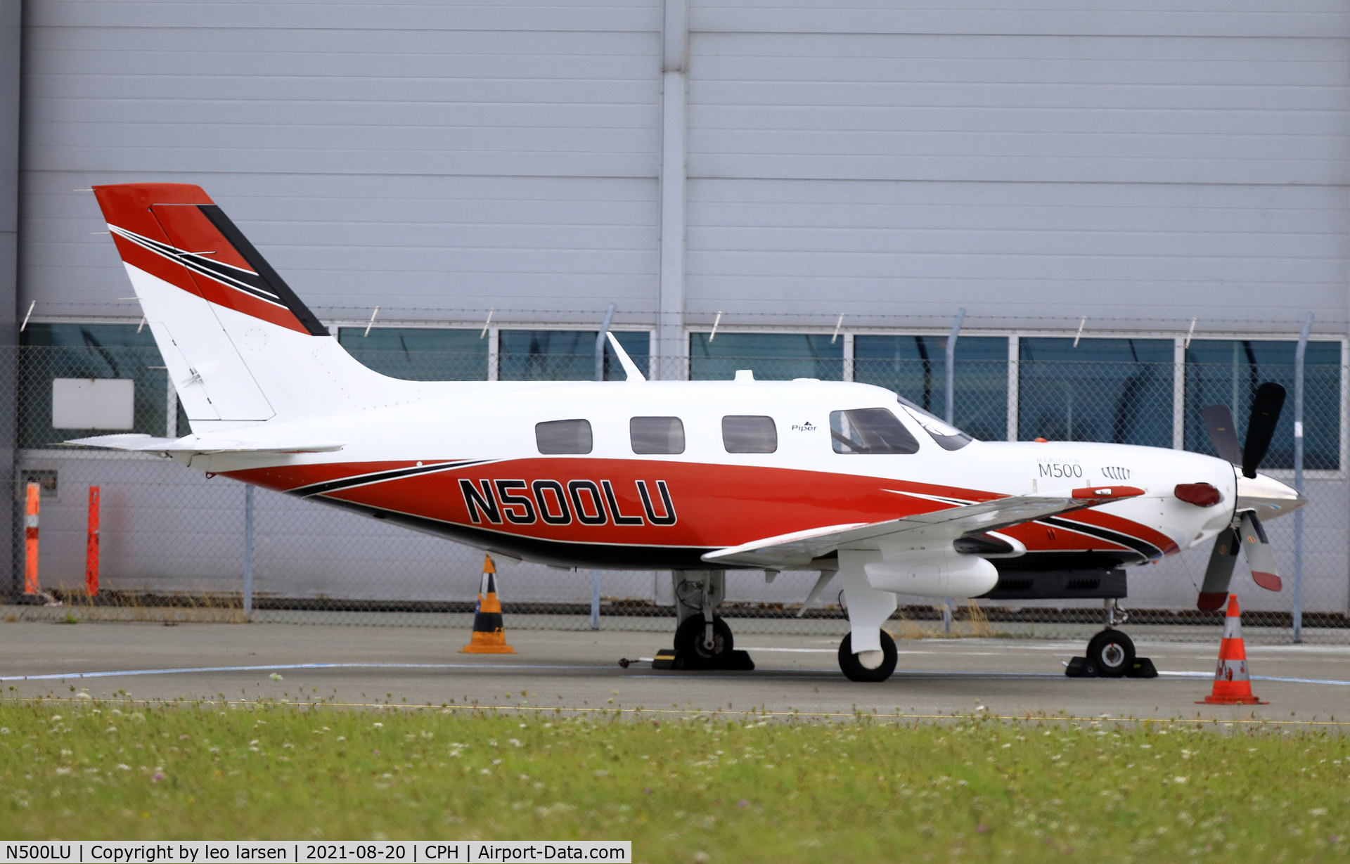 N500LU, 2015 Piper PA 46-500TP Malibu Meridian M600 C/N 4697605, Copenhagen 20.8.2021