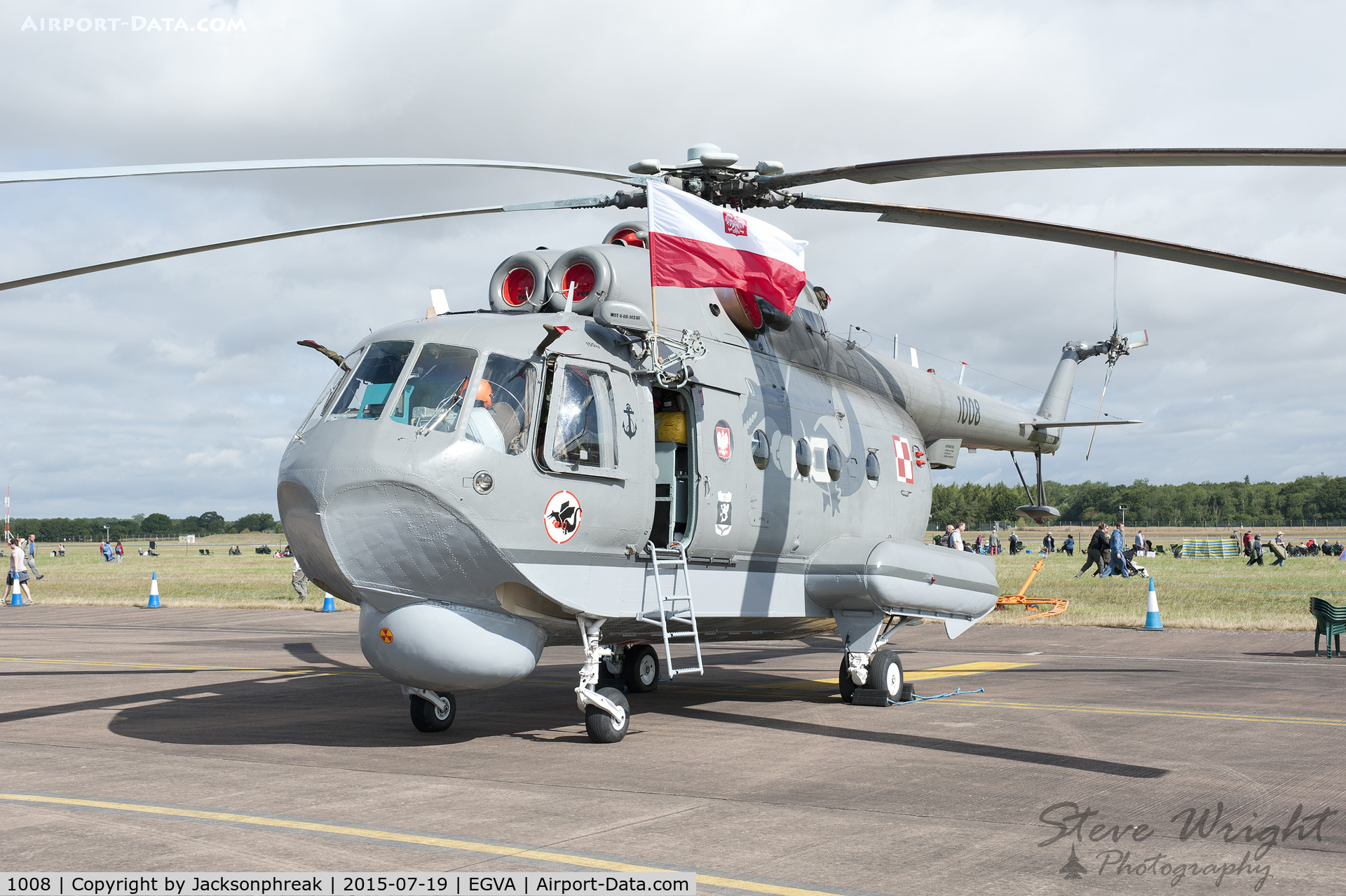 1008, PZL-Mielec Mi-14PL C/N A1008, Royal International Air Tattoo 2015 RAF Fairford UK