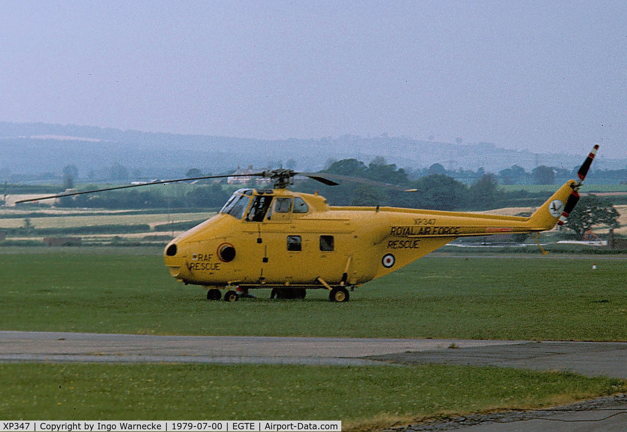XP347, 1962 Westland Whirlwind HAR 10 C/N WA363, Westland Whirlwind HAR10 of the RAF at 1979 Exeter Air Day