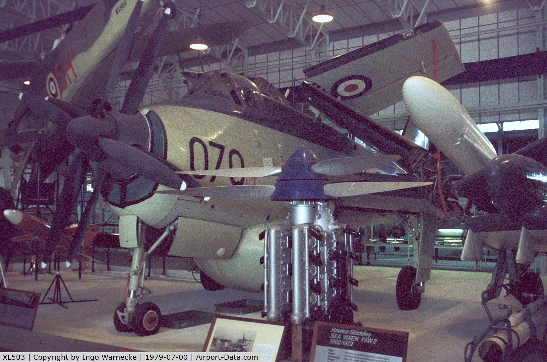 XL503, 1961 Fairey Gannet AEW.3 C/N F9462, Fairey Gannet AEW3 at the Fleet Air Arm Museum, Yeovilton