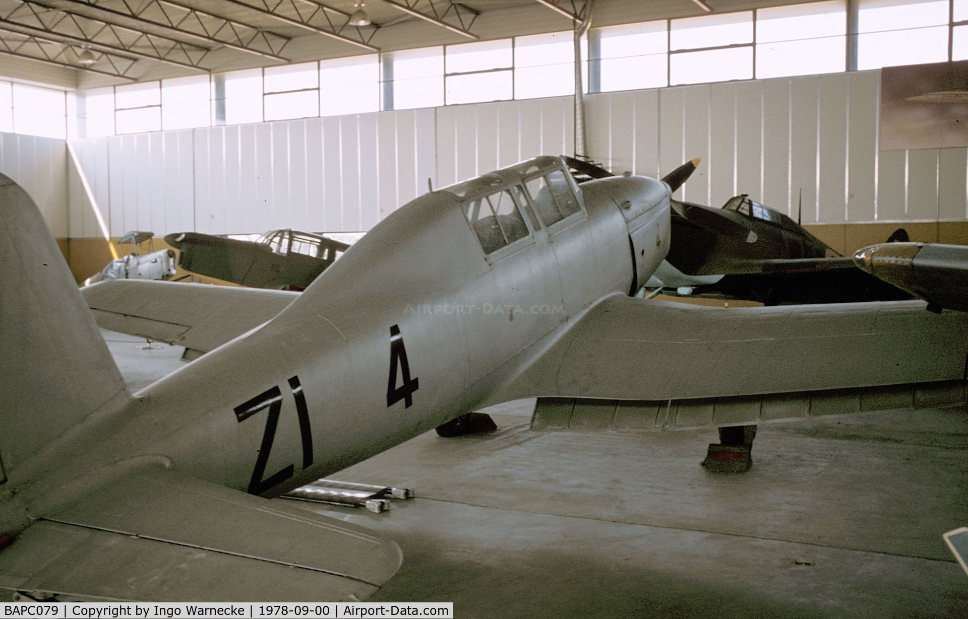 BAPC079, Fiat G.46-4 C/N 106, FIAT G.46-4 at the Historic Aircraft Museum, Southend