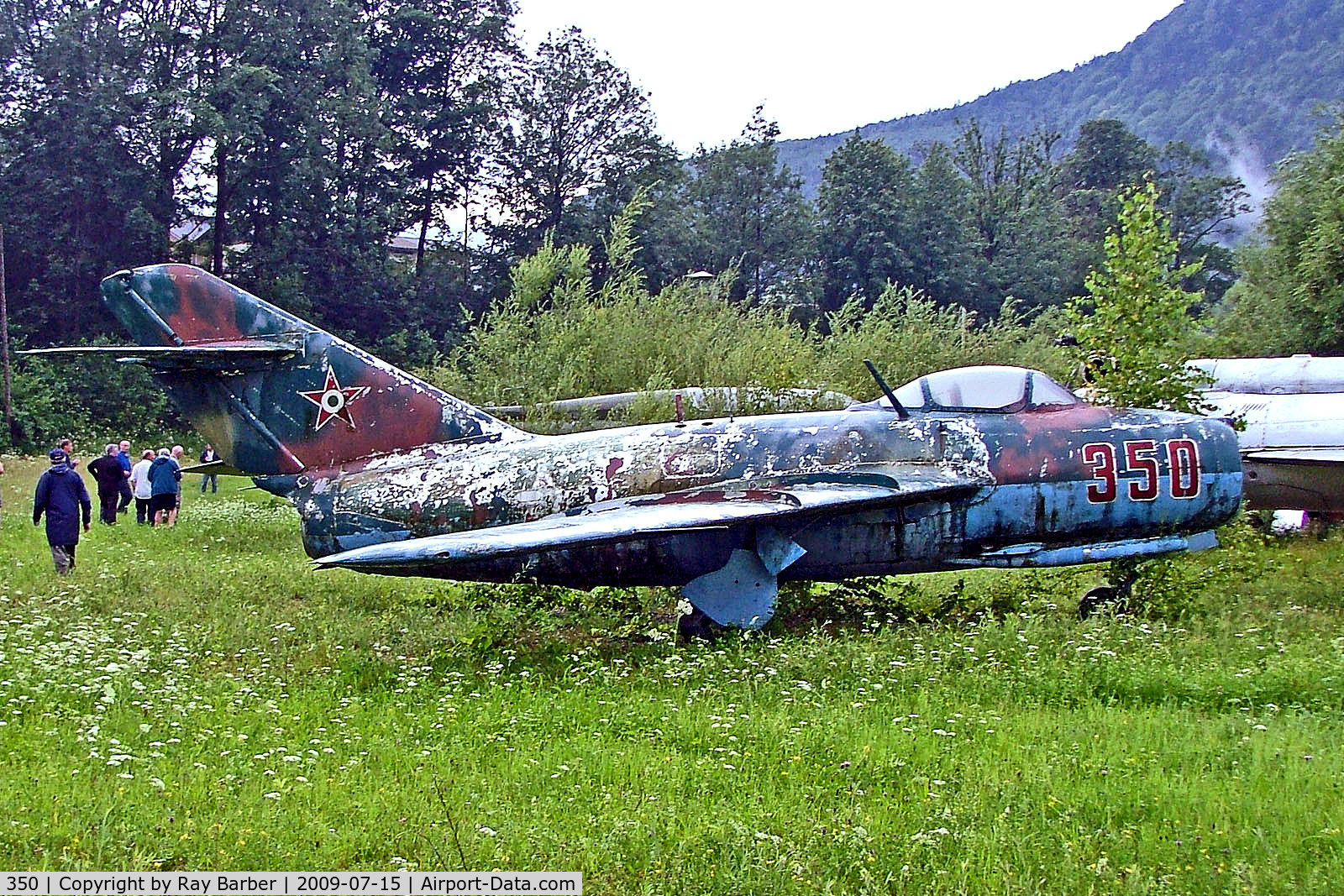 350, Mikoyan-Gurevich MiG-15bis C/N Not found 350, 350   Mikoyan-Gurevich MiG-15bis [2350] (Ex Hungarian Air Force / Museum Fahrzeug-Technik-Luftfahrt) Bad Ischl Museum~OE 15/07/2009