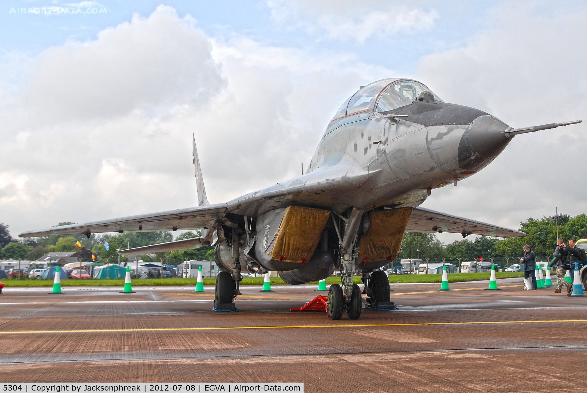 5304, Mikoyan-Gurevich MiG-29UB C/N N50903028253, RIAT 2012 RAF Fairford UK