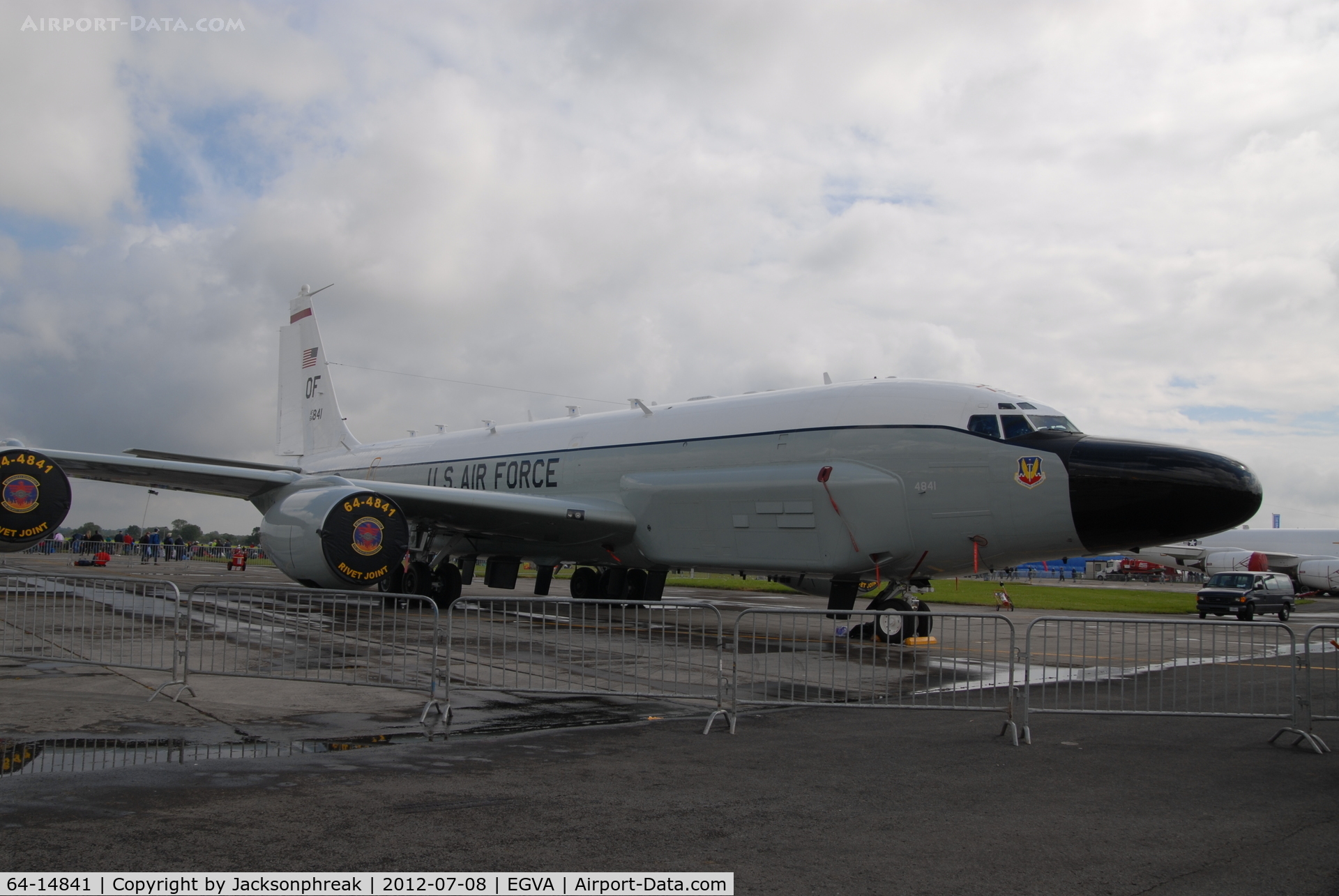 64-14841, 1964 Boeing RC-135V Rivet Joint C/N 18781, RIAT 2012 RAF Fairford UK