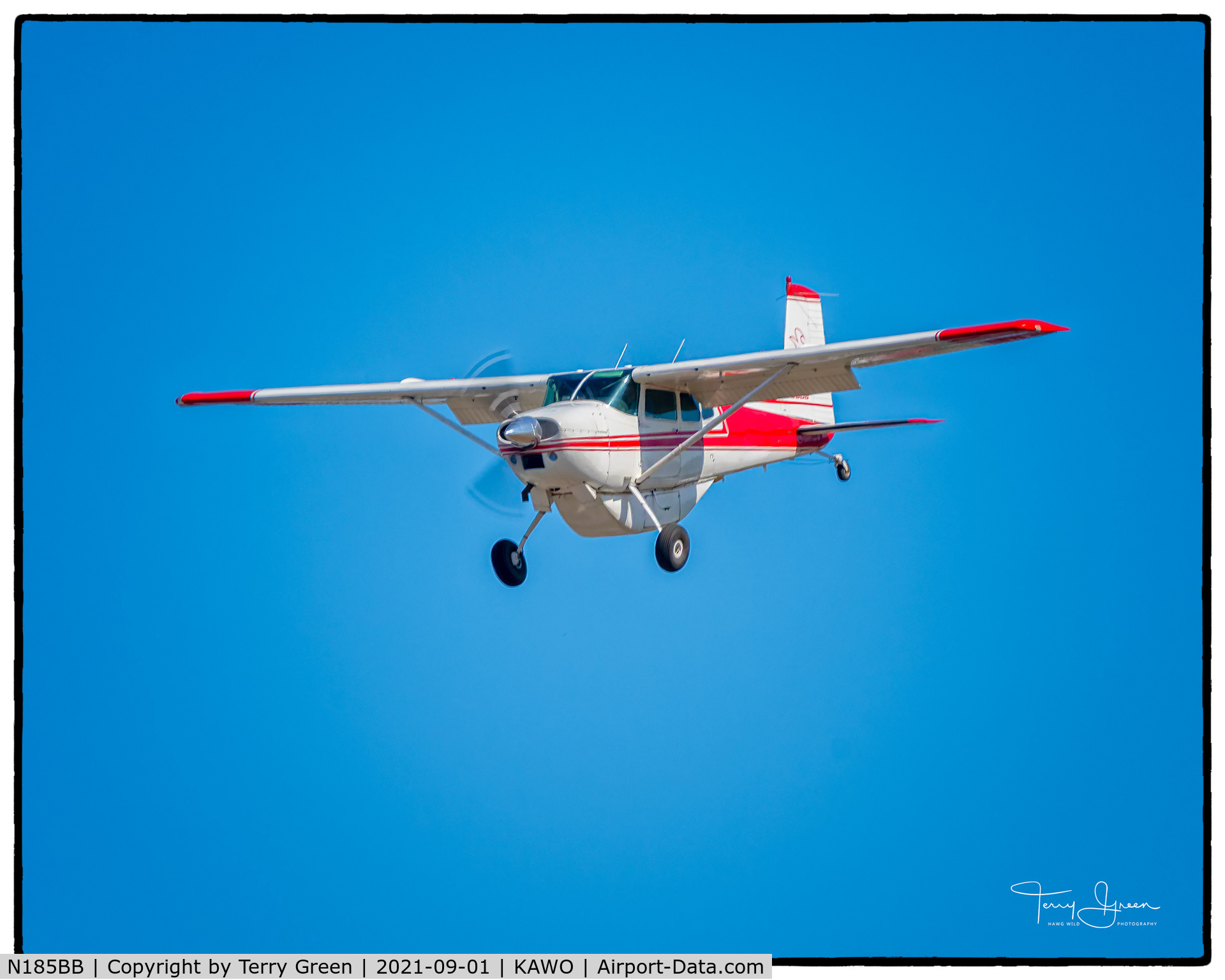 N185BB, 1977 Cessna A185F Skywagon 185 C/N 18503449, KAWO