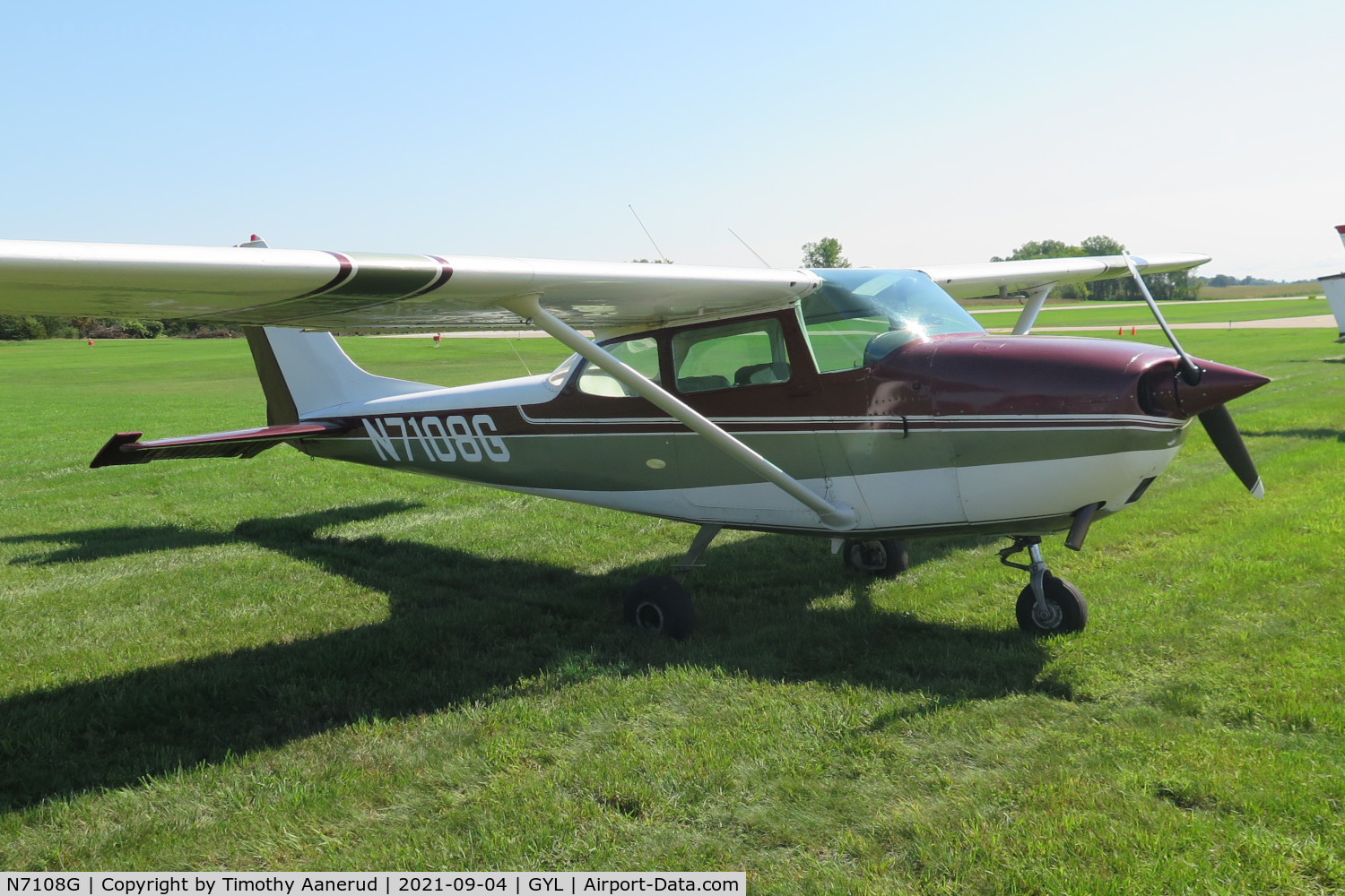 N7108G, 1969 Cessna 172K Skyhawk C/N 17258808, 1969 Cessna 172K, c/n: 17258808, EAA Chapter 1658 Annual Sweet Corn & Bratwurst Fly In