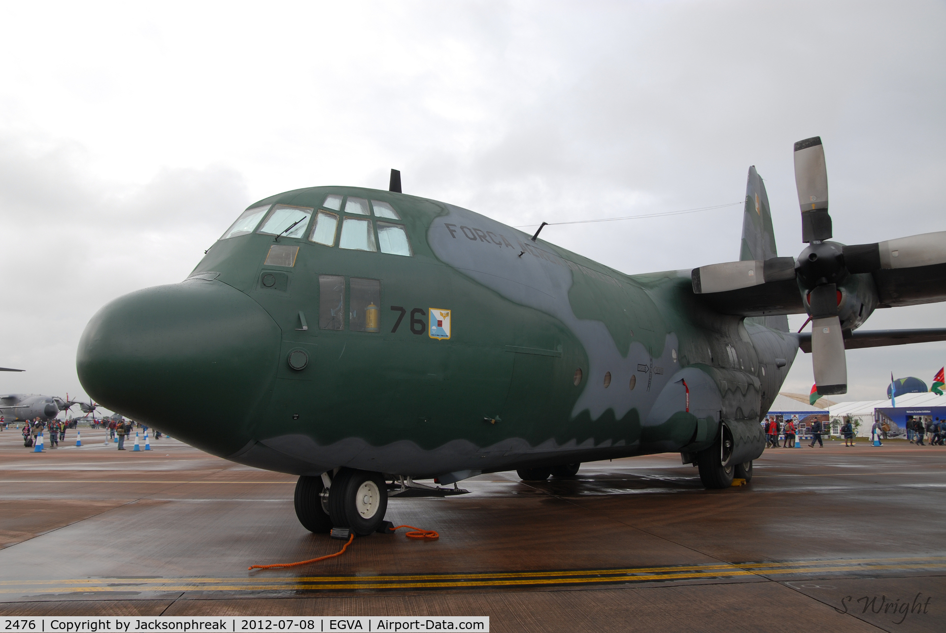 2476, Lockheed C-130H Hercules C/N 382-4493, RIAT 2012 RAF Fairford UK