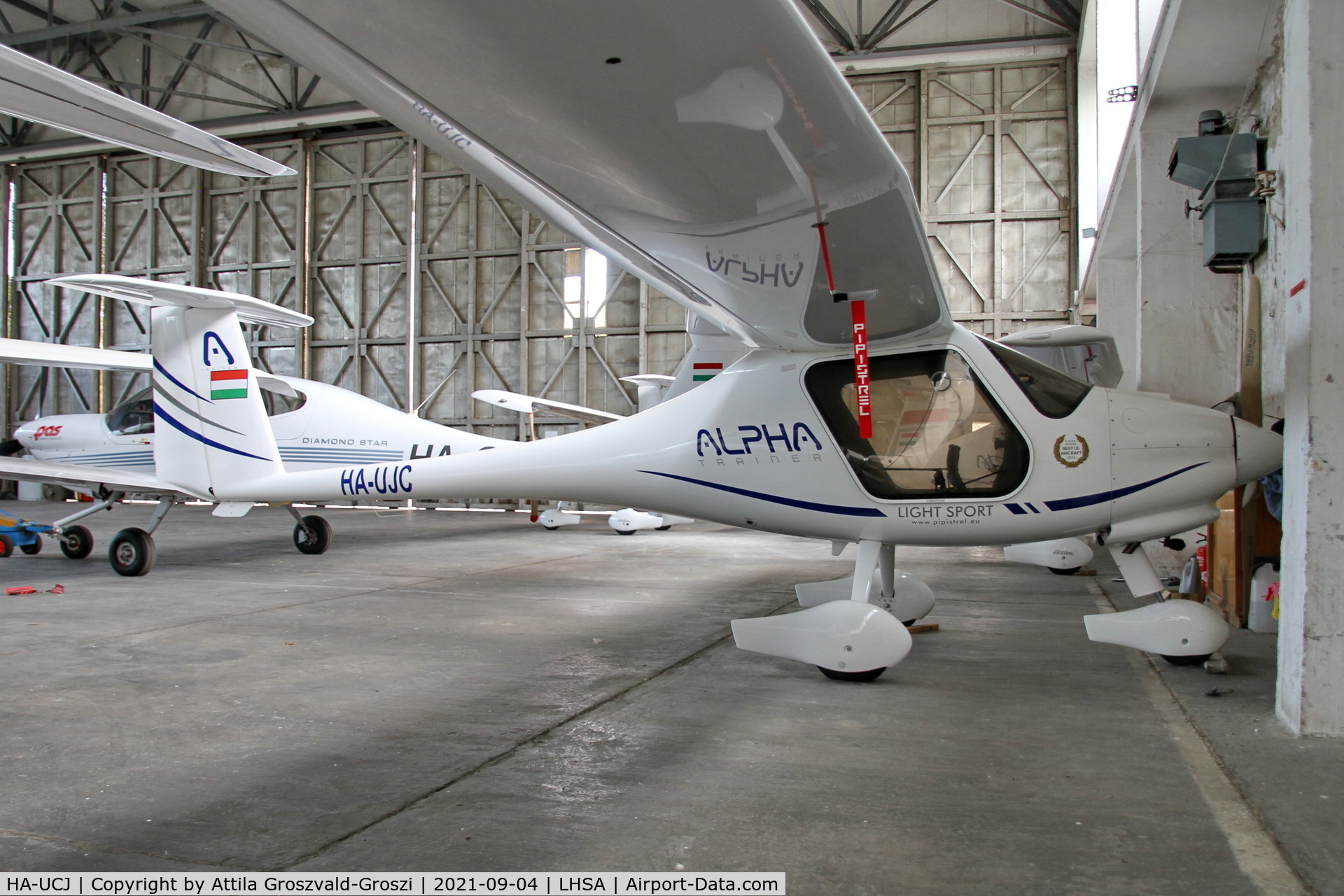 HA-UCJ, 2015 Pipistrel Alpha Trainer C/N 782 AT 912, LHSA - Szentkirályszabadja Airport, Hungary