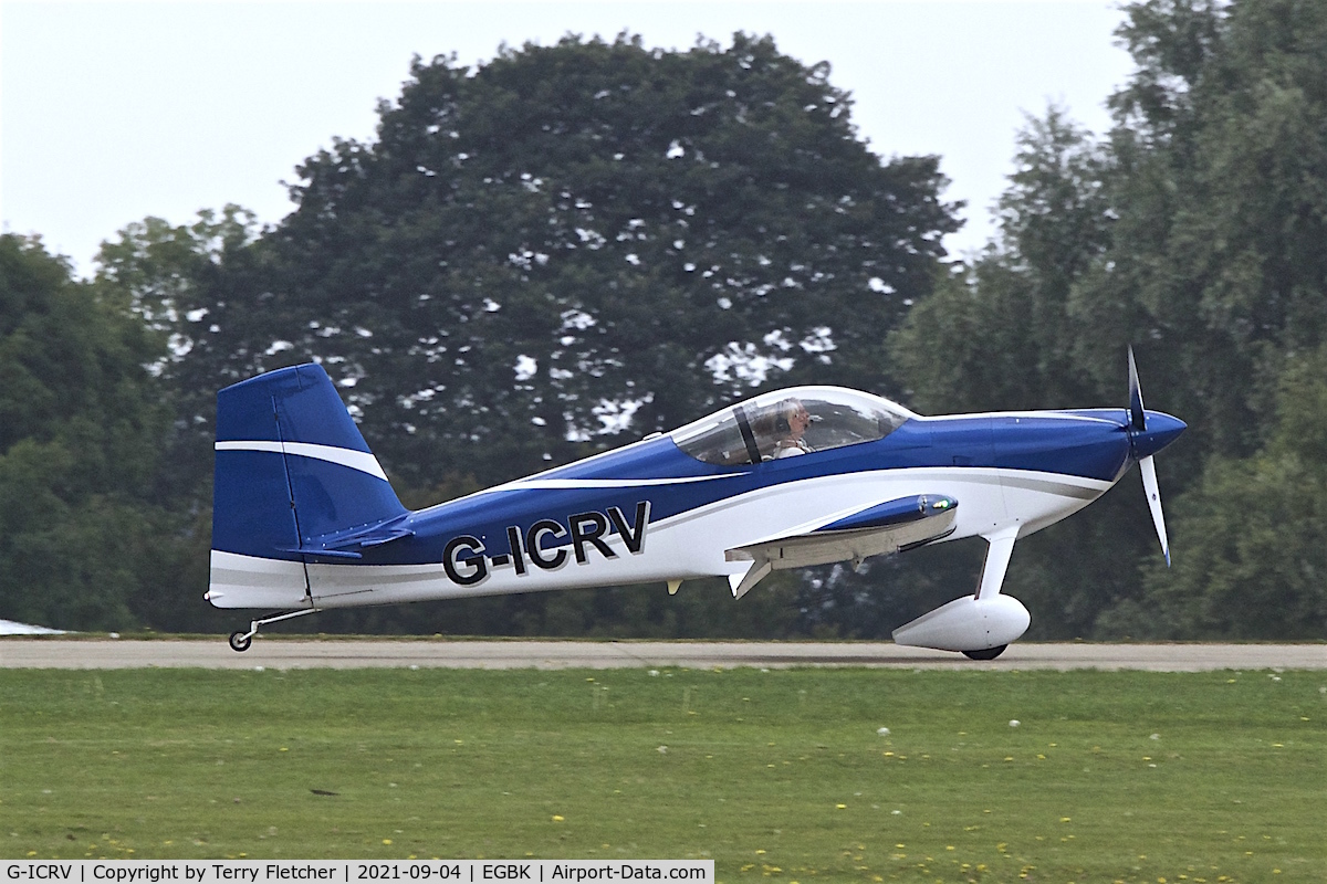 G-ICRV, 2017 Vans RV-7 C/N LAA 323-15232, At LAA National Fly-In at Sywell