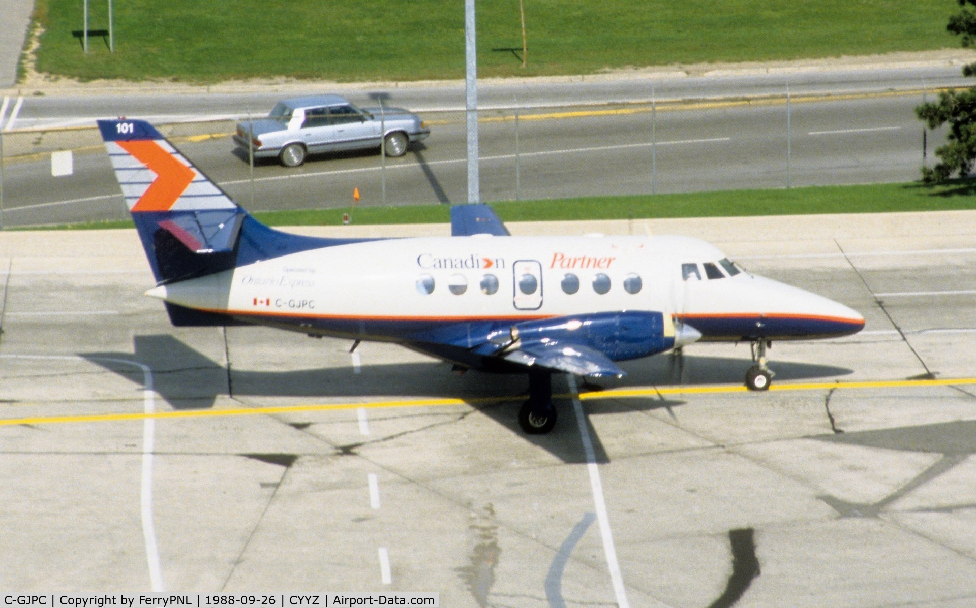 C-GJPC, 1986 British Aerospace BAe-3112 Jetstream 31 C/N 733, Arrival of  Canadian BAe31