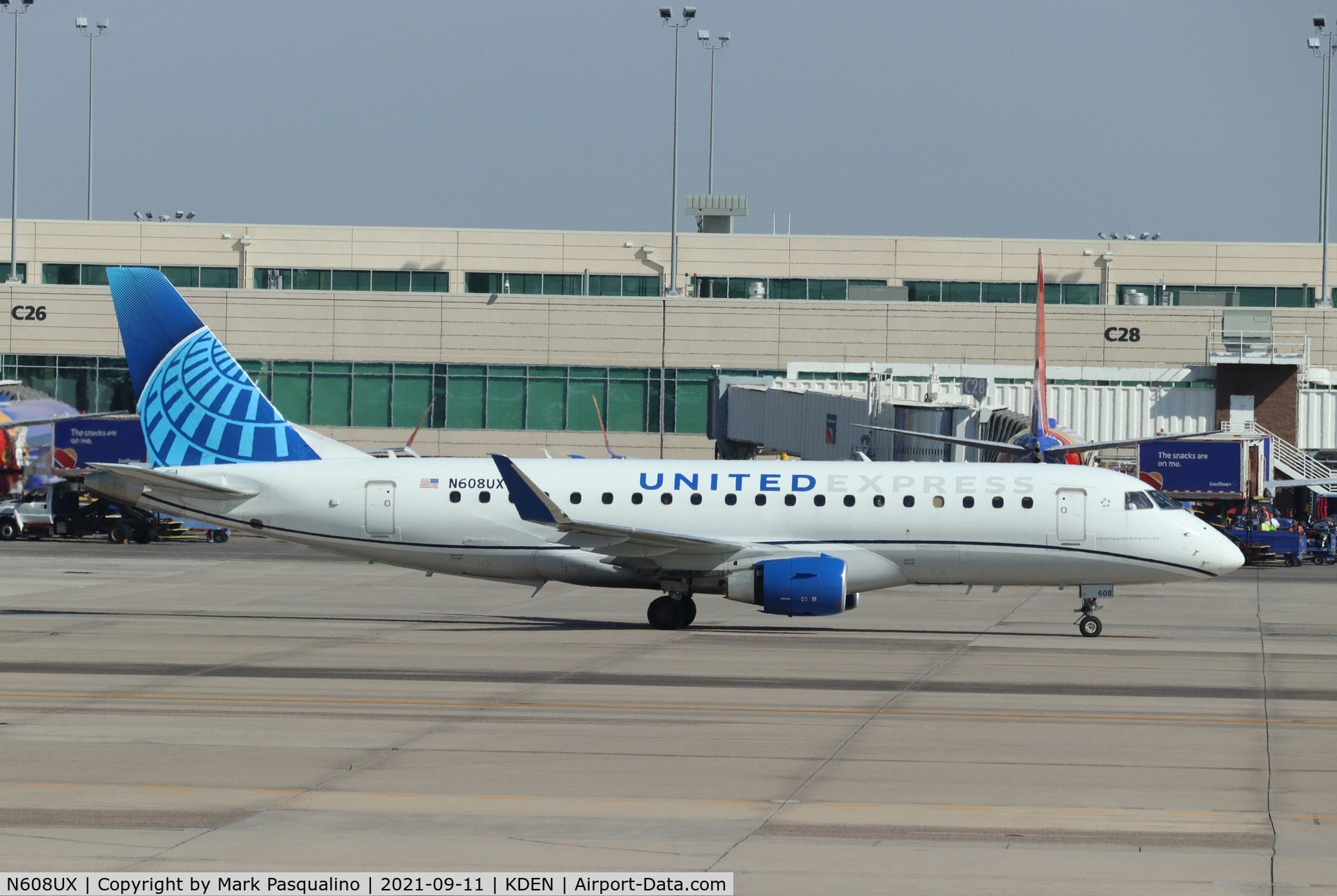 N608UX, 2019 Embraer 175LR (ERJ-170-200LR) C/N 17000806, ERJ-170-200LR