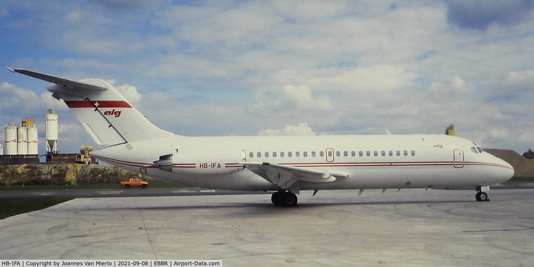 HB-IFA, 1966 Douglas DC-9-15 C/N 45731, Scan from slide