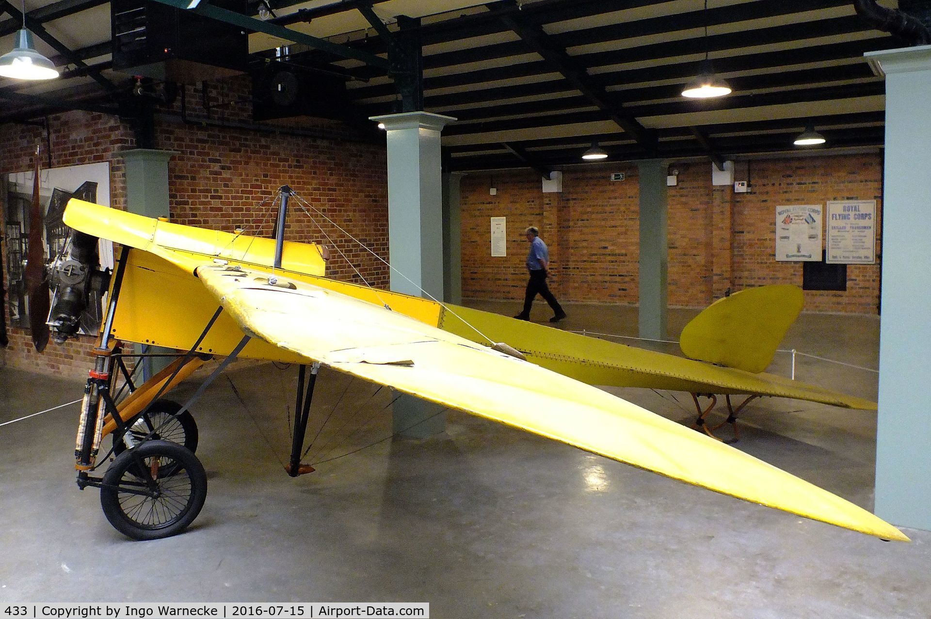 433, Bleriot XXVII C/N Not found 433, Bleriot XXVII at the RAF-Museum, Hendon