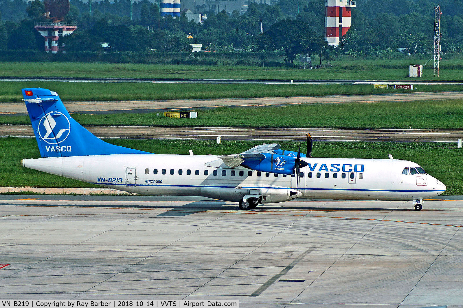 VN-B219, 2009 ATR 72-212A C/N 886, VN-B219   Aerospatiale ATR-72-212A [886] (VASCO-Vietnam Air Service Company) Ho Chi Minh-Tan Son Nhat Int'l~VN 14/10/2018