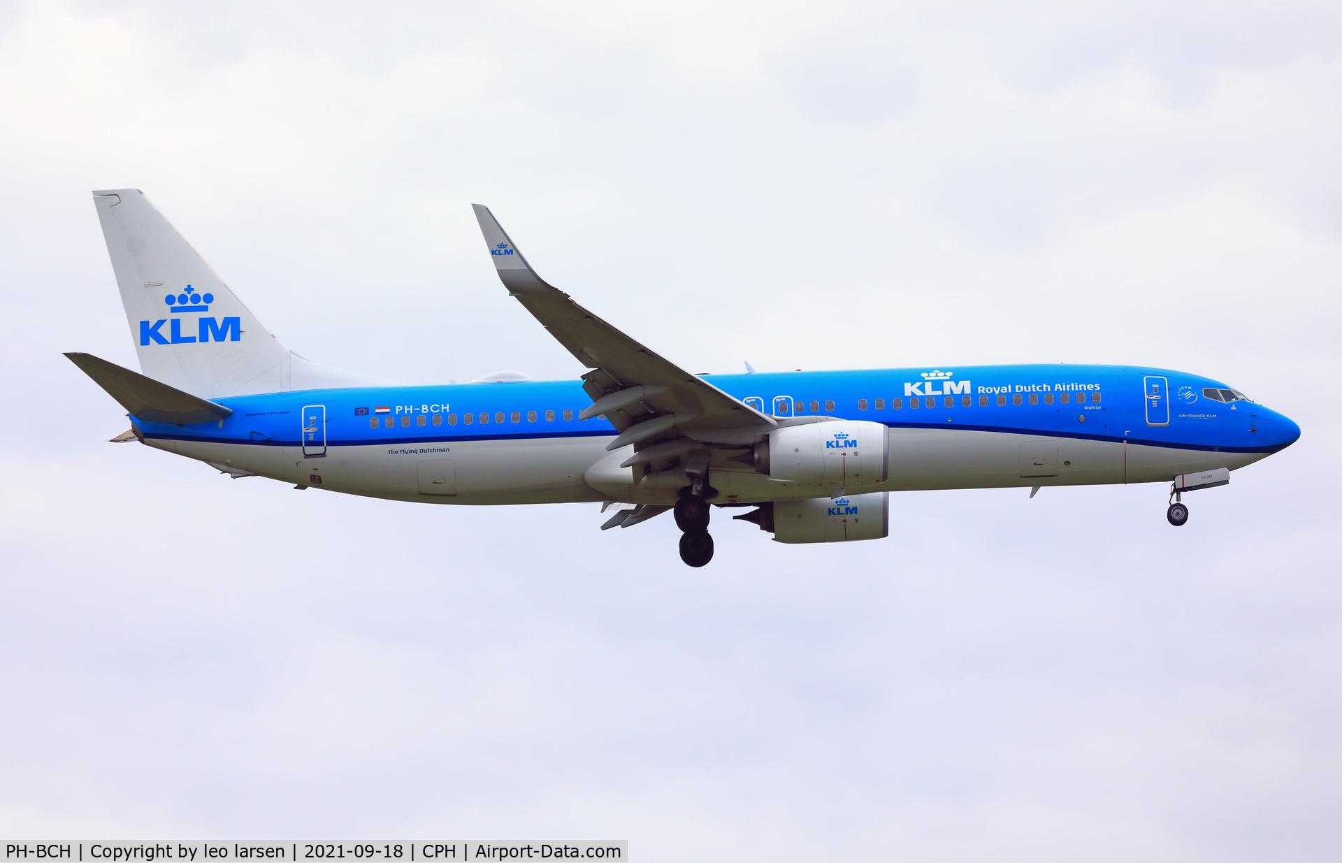 PH-BCH, 2019 Boeing 737-800 C/N 62579, Copenhagen 18.9.2021