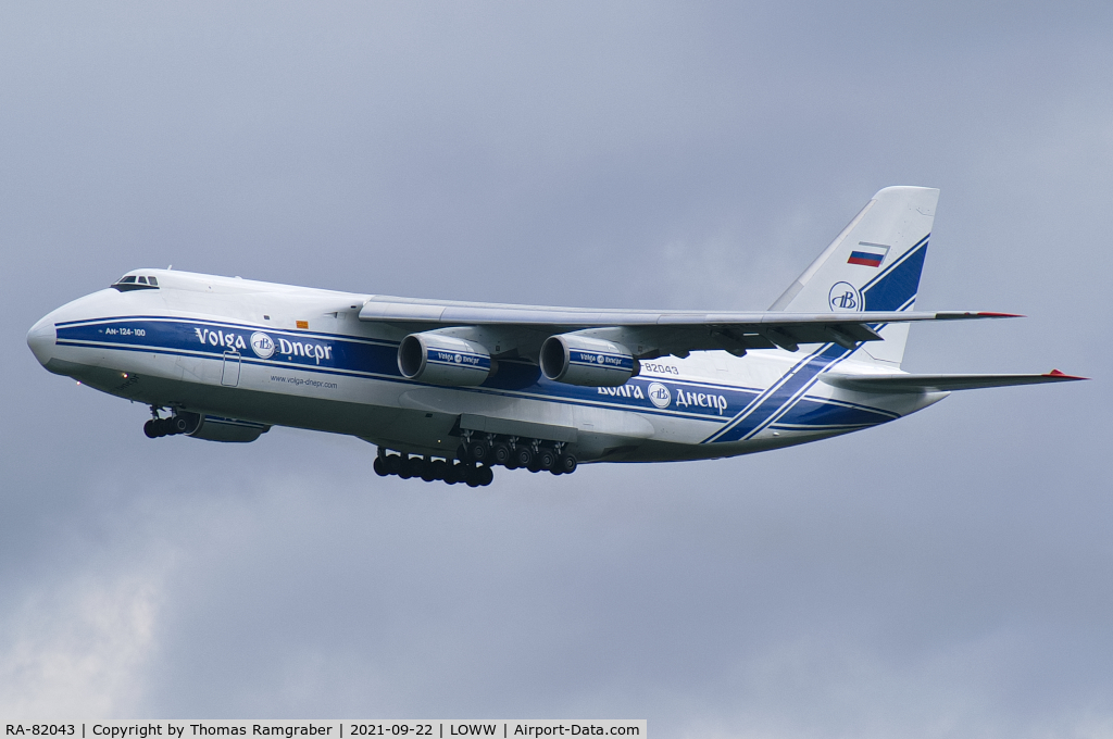 RA-82043, 1990 Antonov An-124-100 Ruslan C/N 9773054155101/0607, Volga Dnepr Airlines Antonov An-124-100