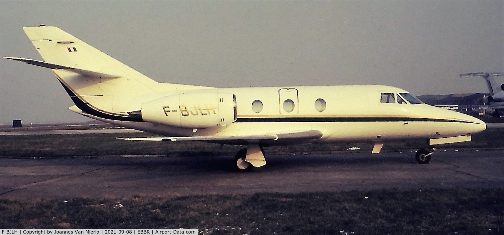 F-BJLH, 1973 Dassault Falcon 10 C/N 1, Slide scan