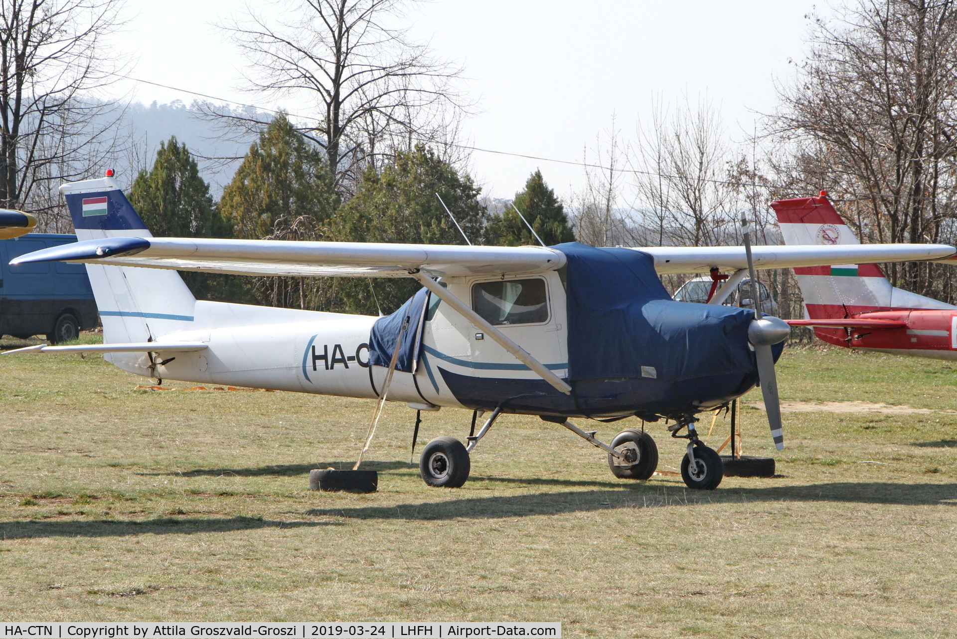 HA-CTN, 1976 Cessna 150M C/N 15079058, LHFH - Farkashegy Airport, Hungary