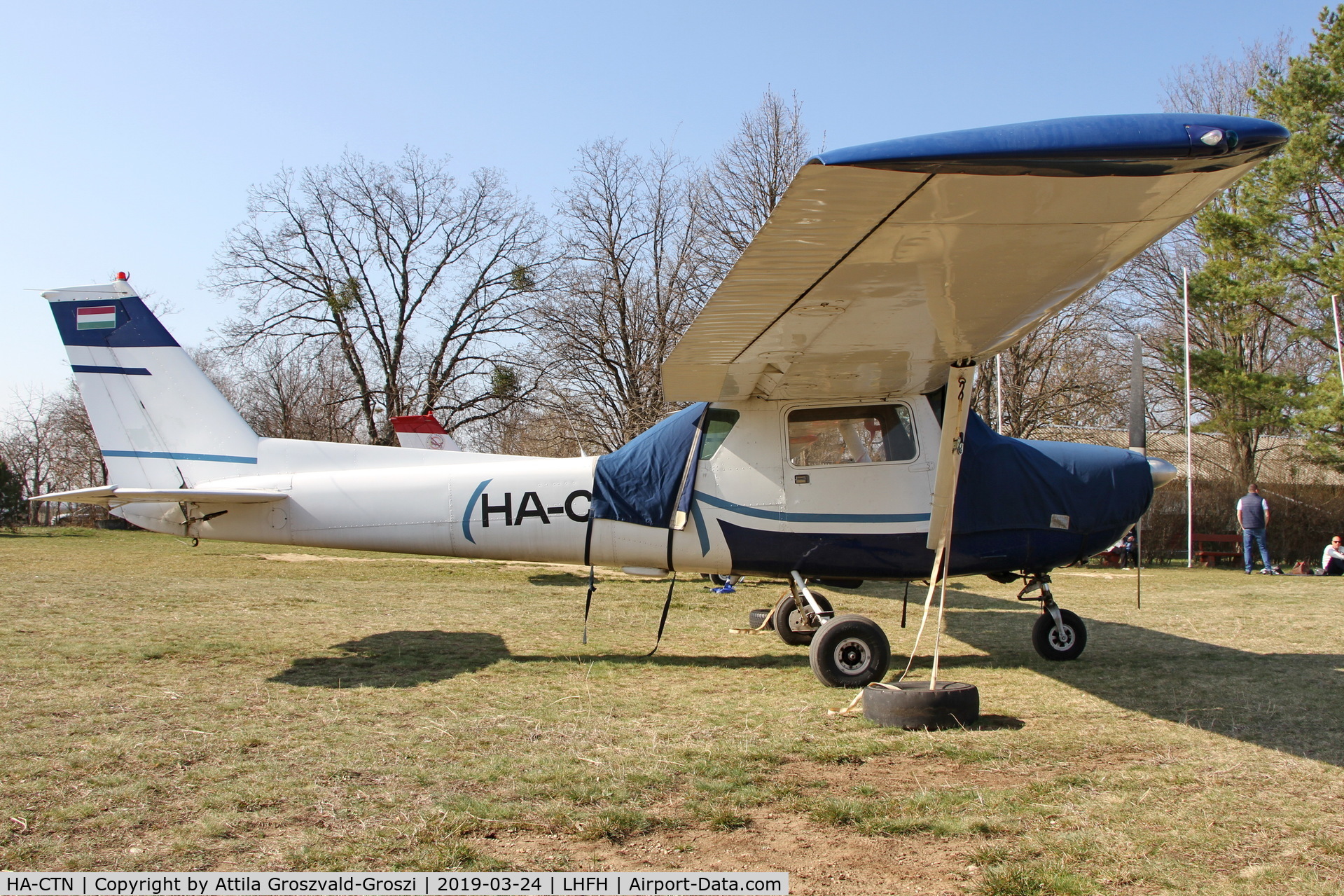 HA-CTN, 1976 Cessna 150M C/N 15079058, LHFH - Farkashegy Airport, Hungary