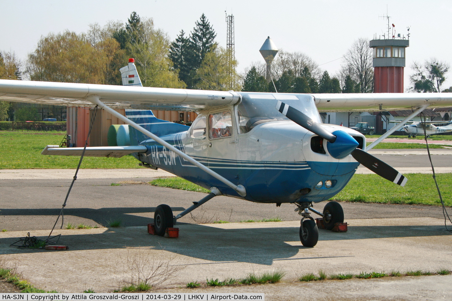 HA-SJN, Cessna R172K Hawk XP Hawk XP C/N R1722349, LHKV - Kaposújlak Airport, Hungary