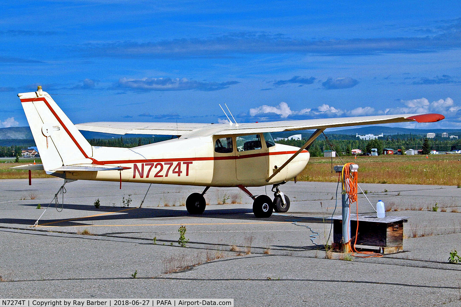 N7274T, 1959 Cessna 172A C/N 46874, N7274T   Cessna 172A [46874] Fairbanks~G 27/06/2018