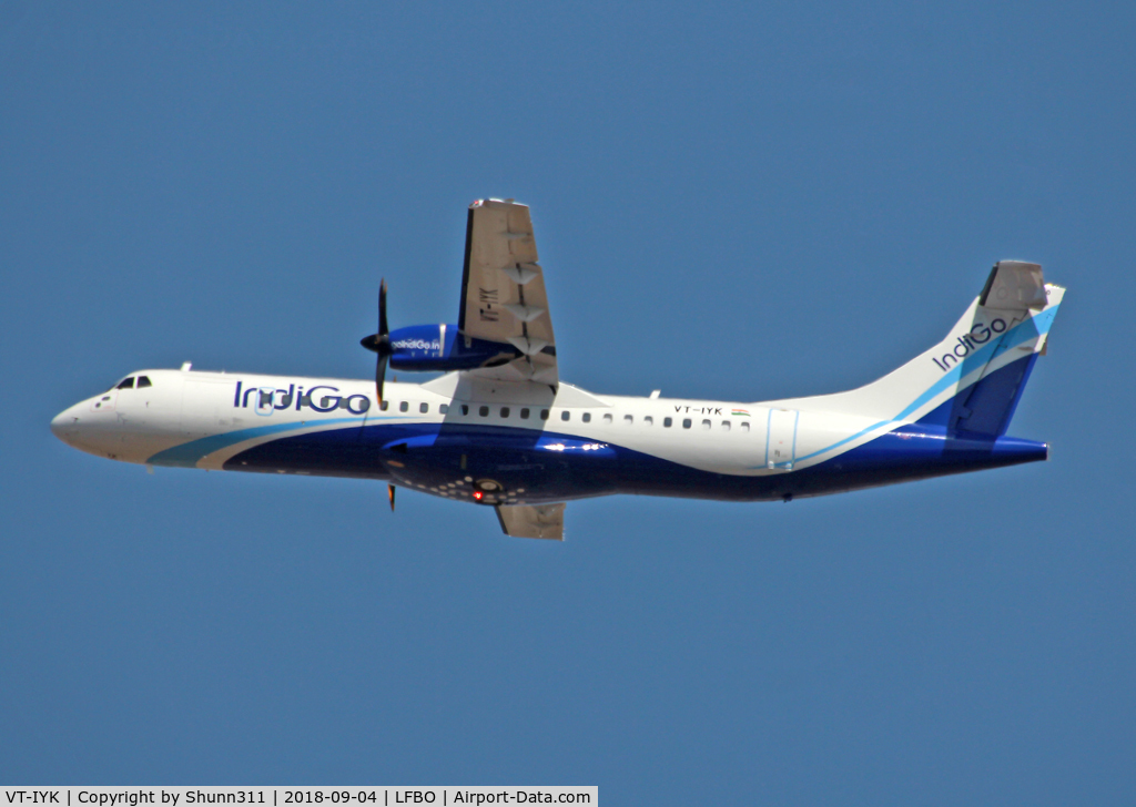 VT-IYK, 2018 ATR 72-600 C/N 1502, Delivery day...