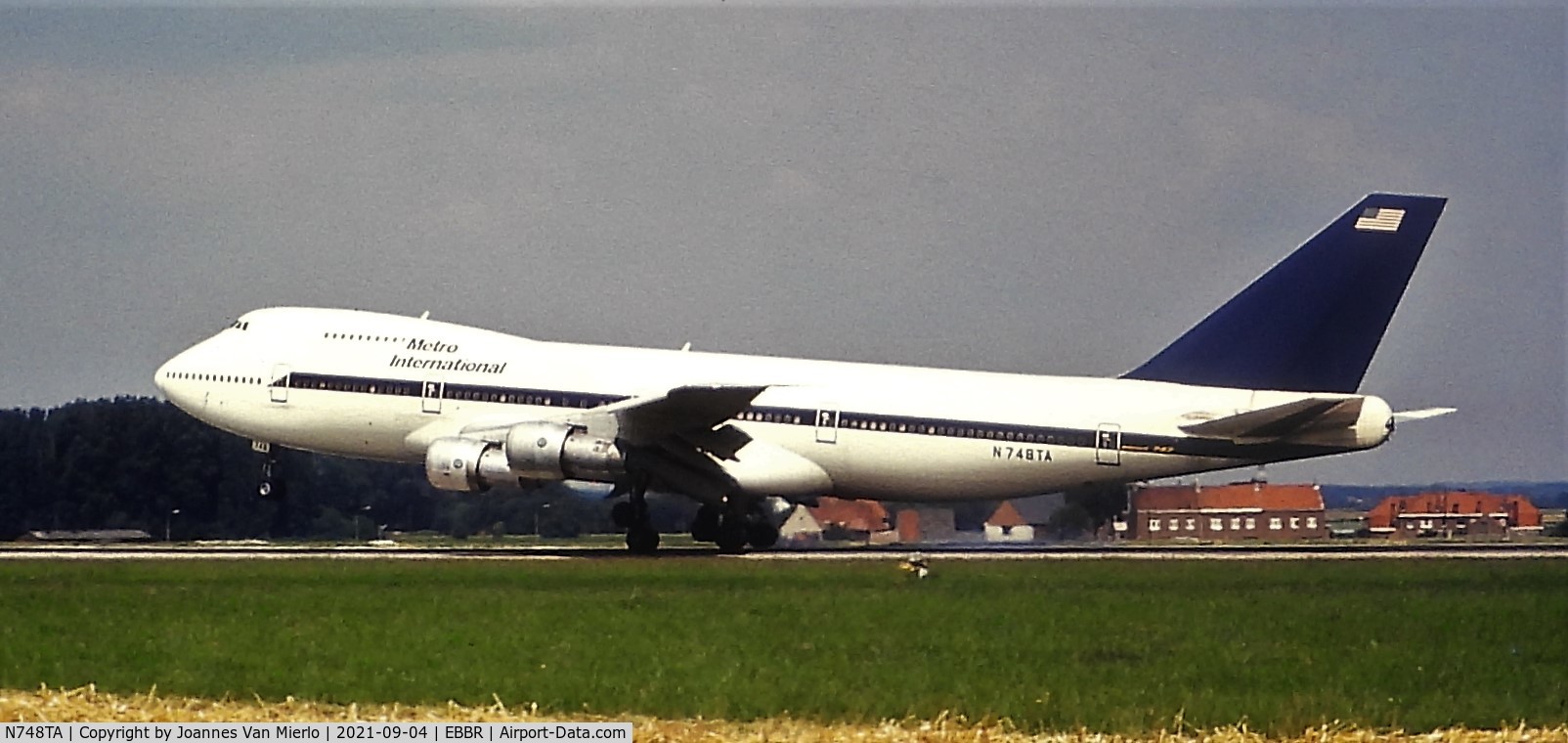 N748TA, 1973 Boeing 747-212B C/N 20713, Slide scan