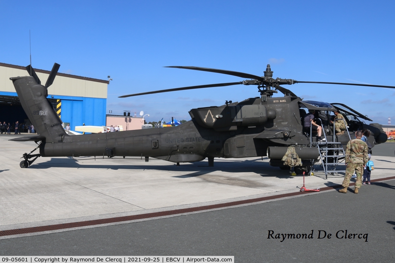 09-05601, 2009 Boeing AH-64D Longbow Apache C/N PVD601, At Chièvres Air Fest 2021.