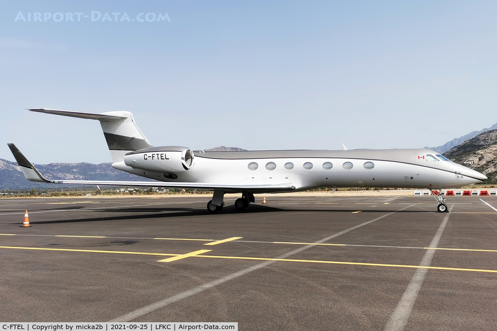 C-FTEL, 2014 Gulfstream Aerospace GV-SP C/N 5464, Parked