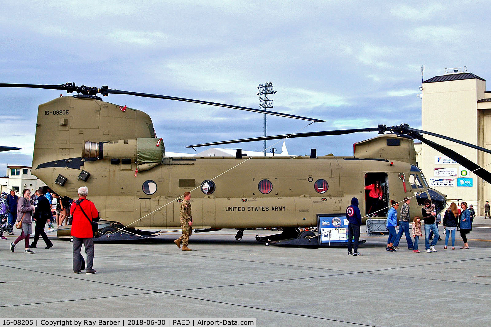 16-08205, Boeing CH-47F Chinook C/N M8205, 16-08205   Boeing-Vertol CH-47F Chinook [M8205] (United States Army) Elmendorf AFB 30/06/2018