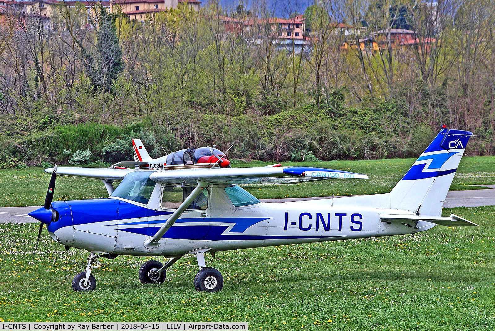 I-CNTS, Cessna 152 C/N 152-80057, I-CNTS   Cessna 152 [152-80057] (Cantor Air SRL) Valbrembo~I 15/04/2018