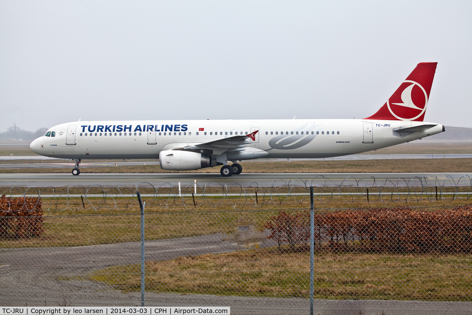 TC-JRU, 2011 Airbus A321-231 C/N 4788, Copenhagen 3.3.2014