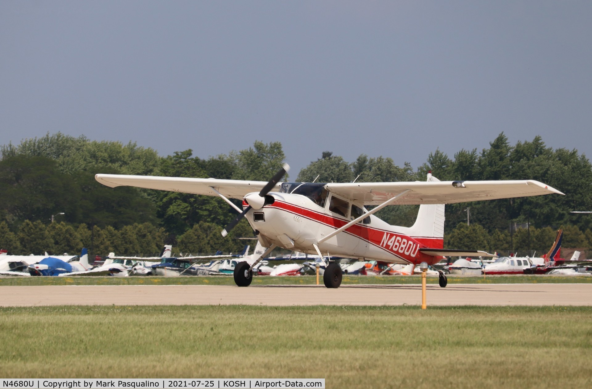 N4680U, 1964 Cessna 180G C/N 18051380, Cessna 180G