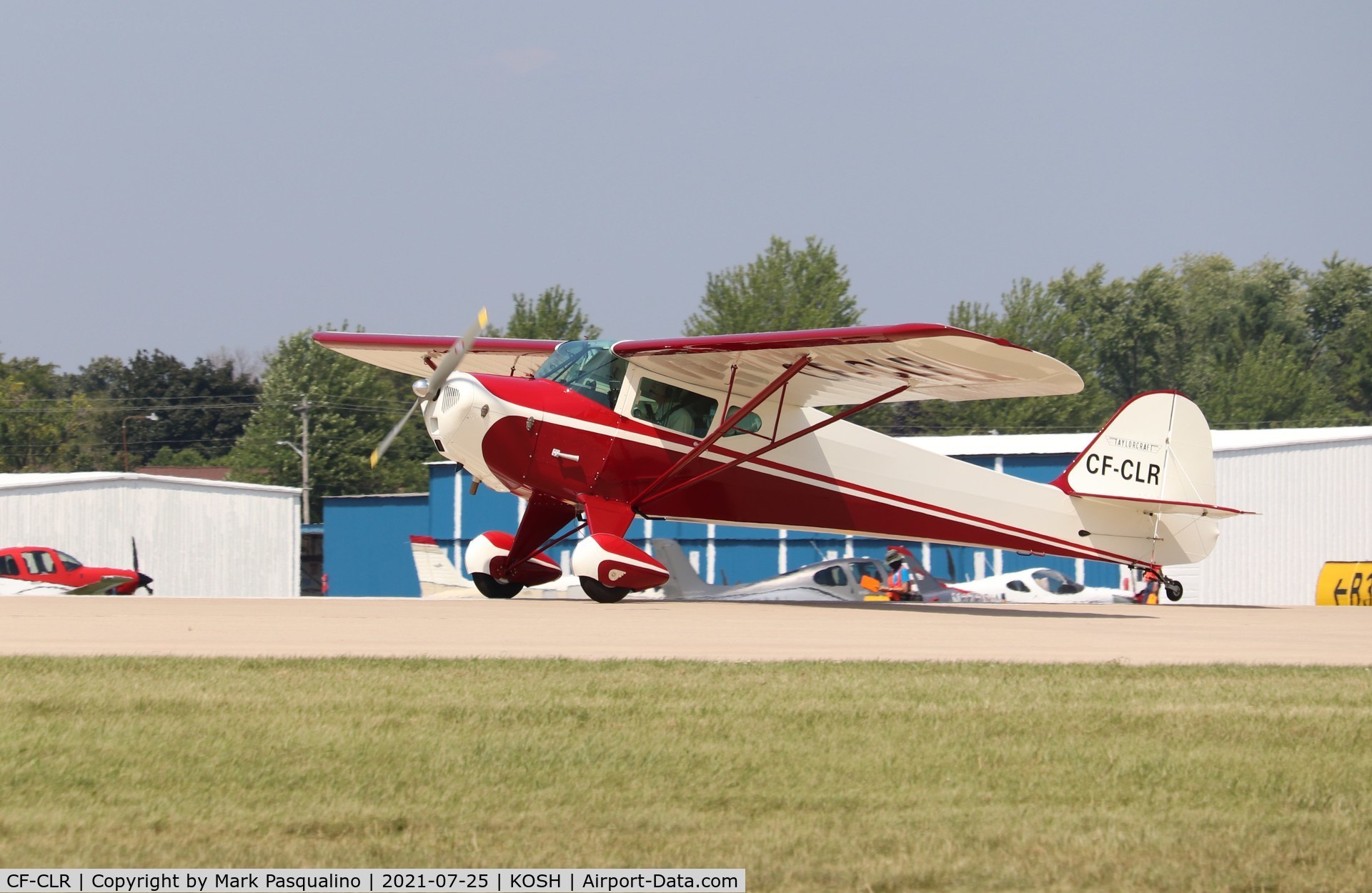 CF-CLR, 1946 Taylorcraft BC-12 C/N 8886, Taylorcraft BC-12