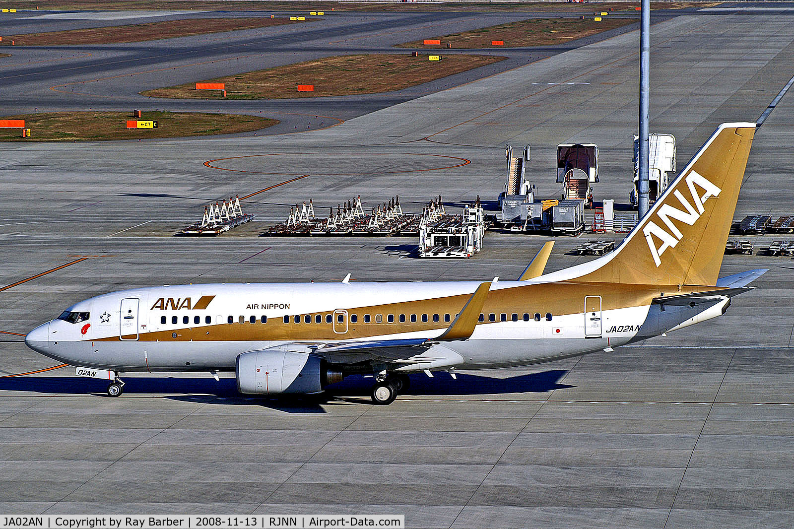 JA02AN, 2005 Boeing 737-781 C/N 33872, JA02AN   Boeing 737-781 [33872] (ANA-All Nippon Airways) Nagoya-Chubu~JA 13/11/2008