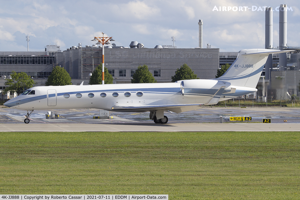 4K-JJ888, Gulfstream G550 C/N 5302, Munich Airport