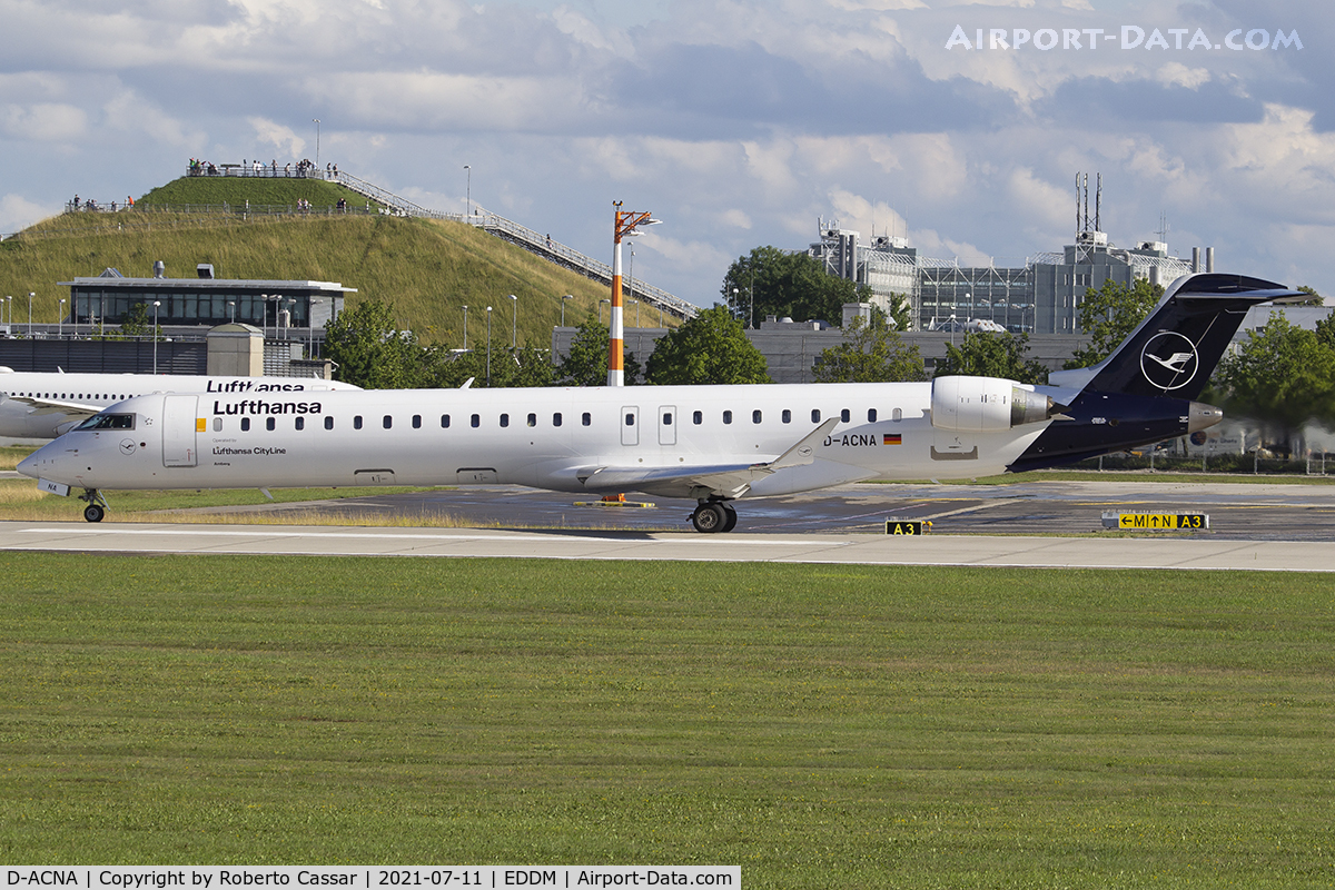 D-ACNA, 2009 Bombardier CRJ-900 NG (CL-600-2D24) C/N 15229, Munich Airport
