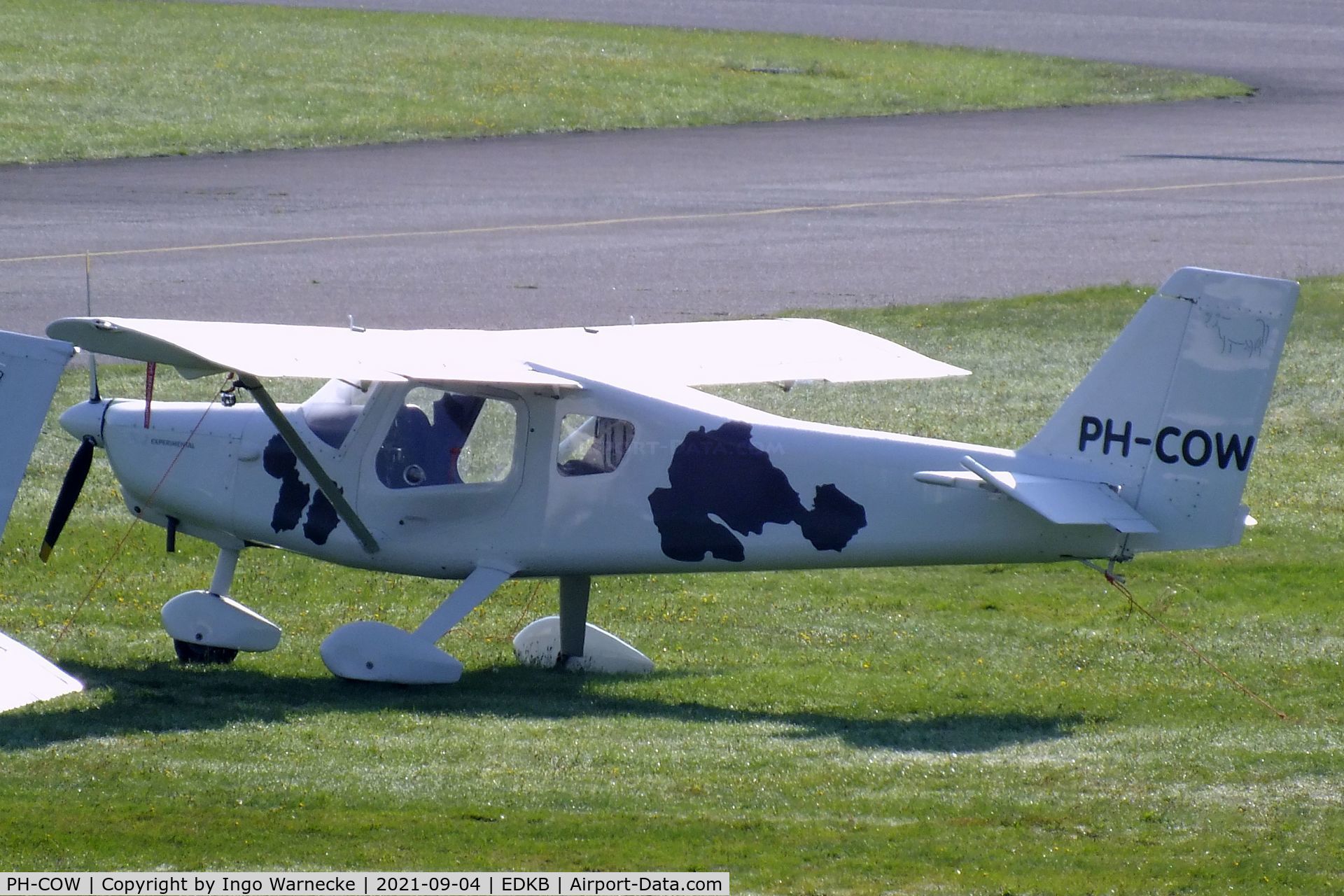 PH-COW, Ultravia Pelican PL C/N 649, Ultravia Pelican PL at Bonn-Hangelar airfield during the Grumman Fly-in 2021