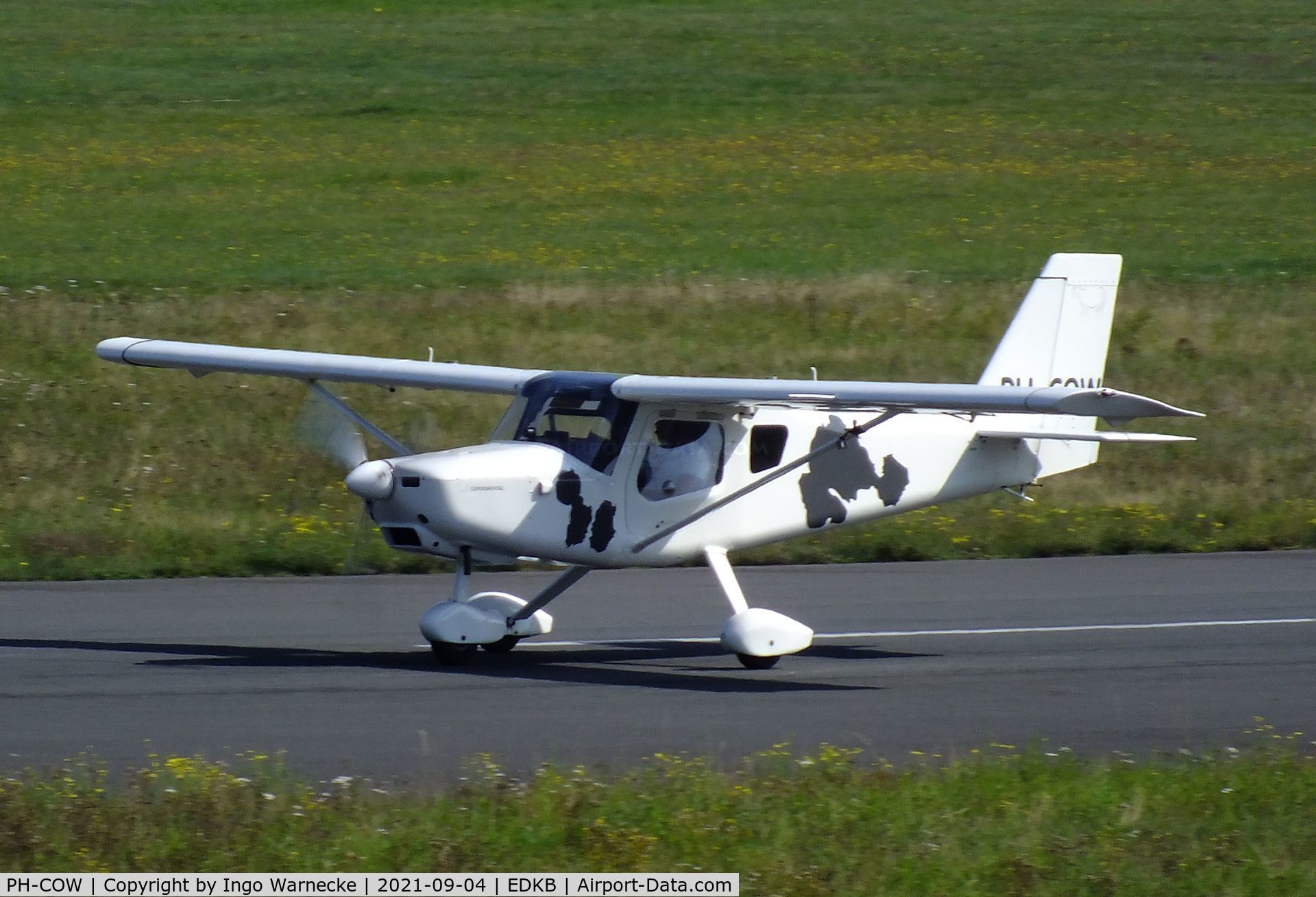 PH-COW, Ultravia Pelican PL C/N 649, Ultravia Pelican PL at Bonn-Hangelar airfield during the Grumman Fly-in 2021