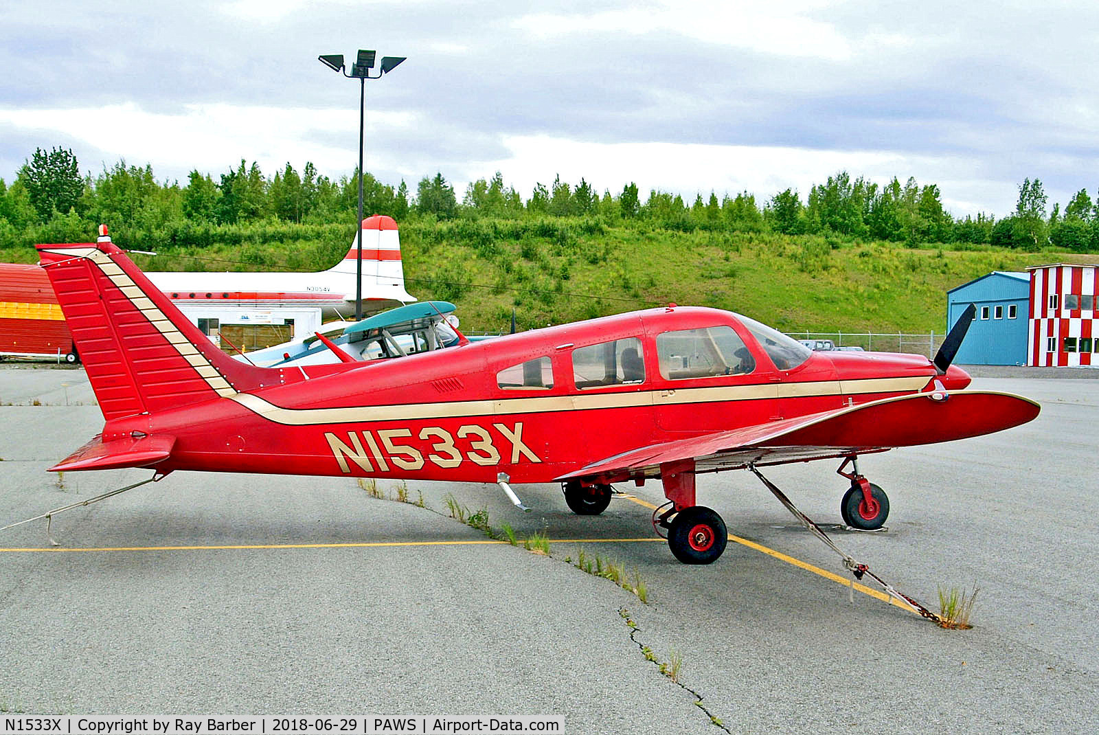 N1533X, 1975 Piper PA-28-180 C/N 28-7505240, N1533X   Piper PA-28-180 Cherokee [28-7505240] Wasilla~N 29/06/2018
