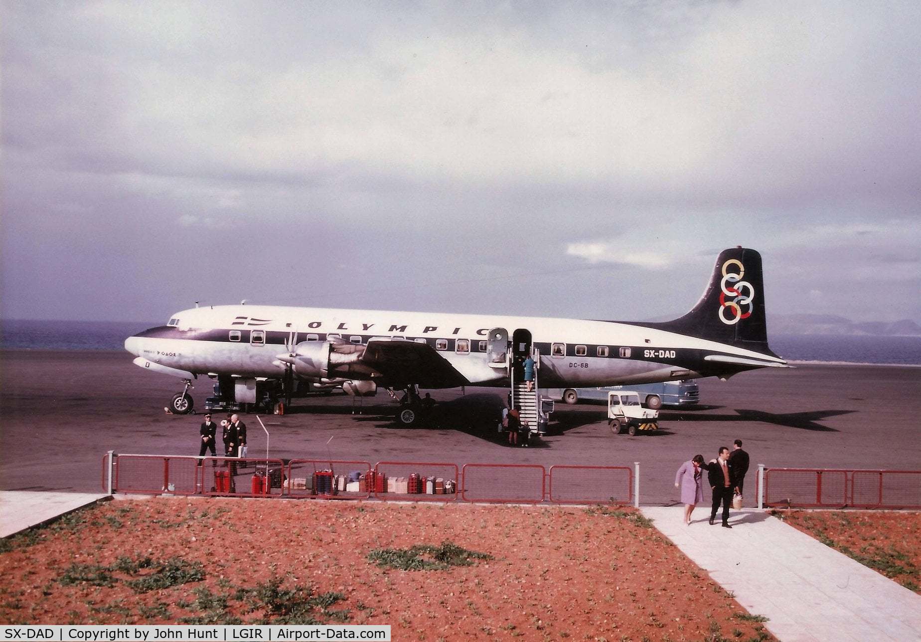 SX-DAD, 1958 Douglas DC-6B C/N 45539, DOUGLAS DC-6A SX-DAD LGIR -HER    4 ????????? 1971,  John Hunt