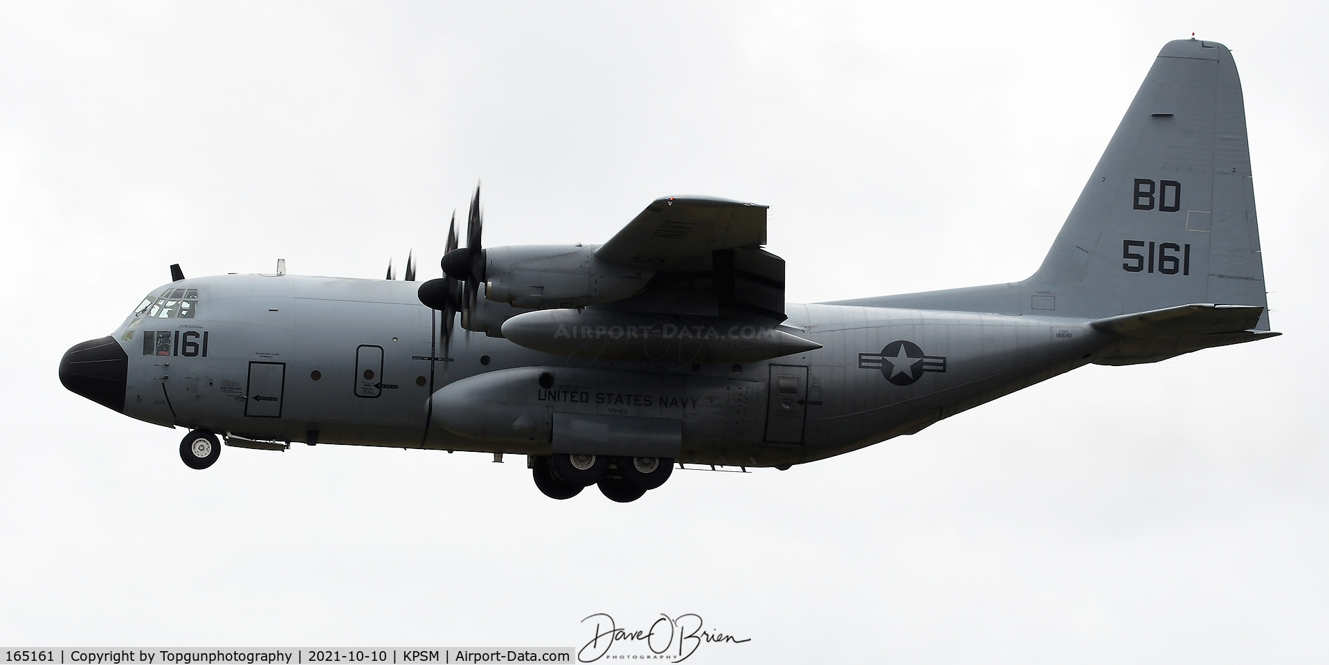165161, 1993 Lockheed Martin C-130T Hercules C/N 382-5345, CONVOY3935 landing RW16