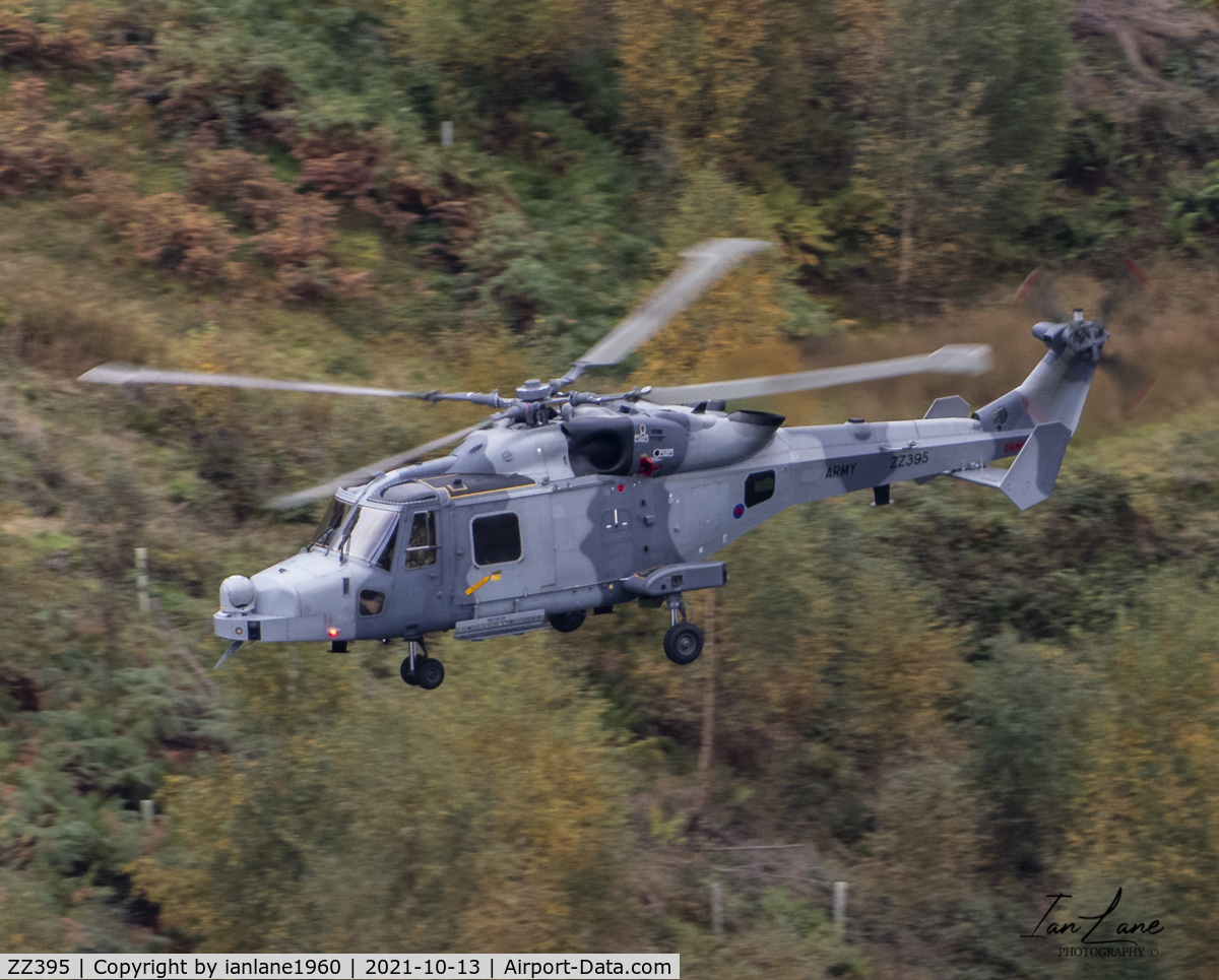 ZZ395, AgustaWestland AW-159 Wildcat AH.1 C/N 493, In the Lake District