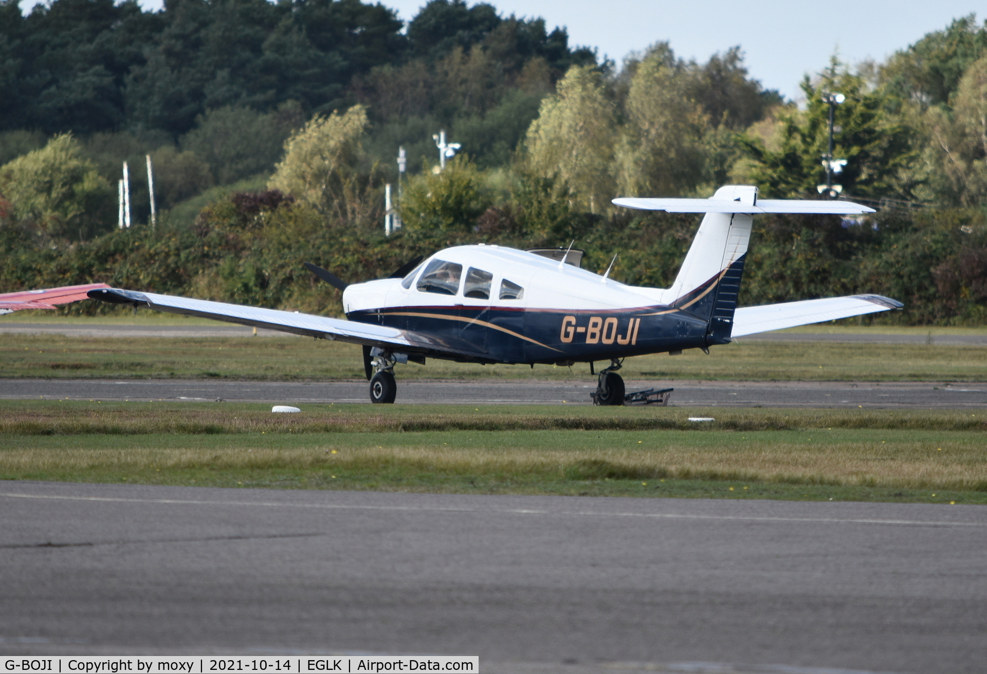 G-BOJI, 1979 Piper PA-28RT-201 Arrow IV C/N 28R-7918221, Piper PA-28RT-201 at Blackbushe. Ex N2919X