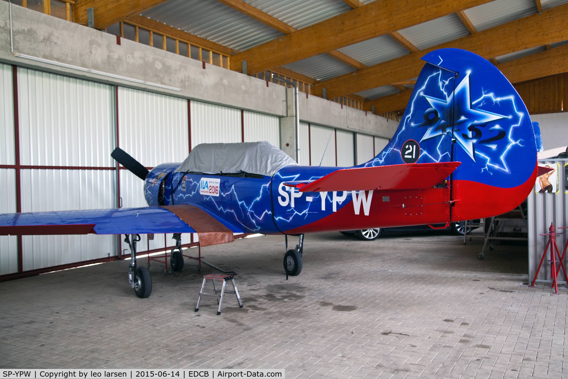 SP-YPW, 1991 Yakovlev Yak-52 C/N 9111303, Ballenstedt 14.6.2015