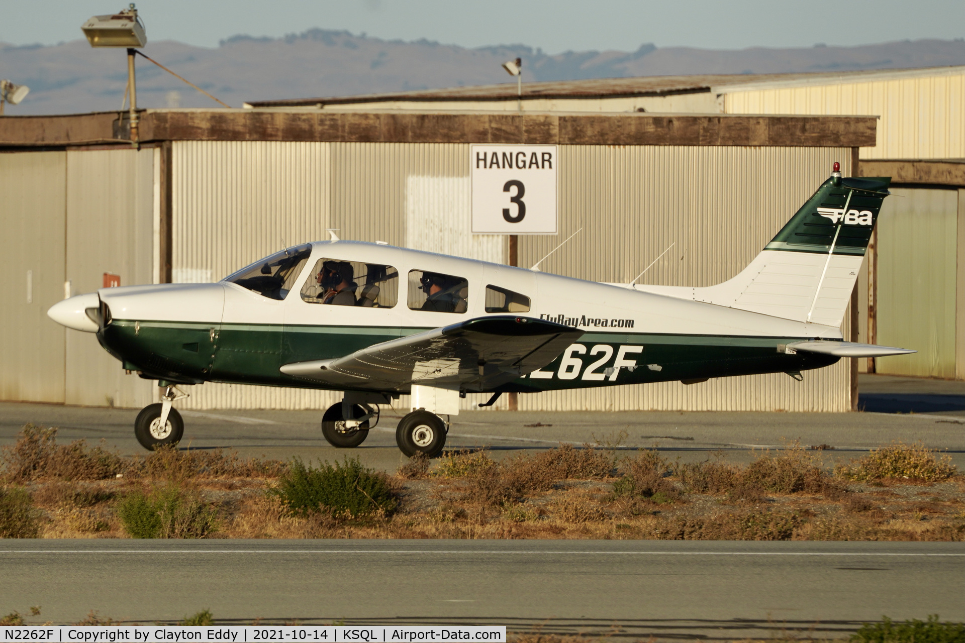 N2262F, 1978 Piper PA-28-181 C/N 28-7990074, San Carlos airport California 2021.