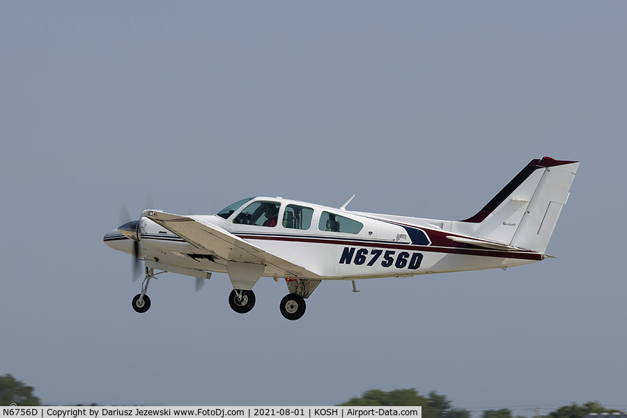 N6756D, 1980 Beech E-55 Baron C/N TE-1181, Beech E55 Baron  C/N TE-1181, N6756D